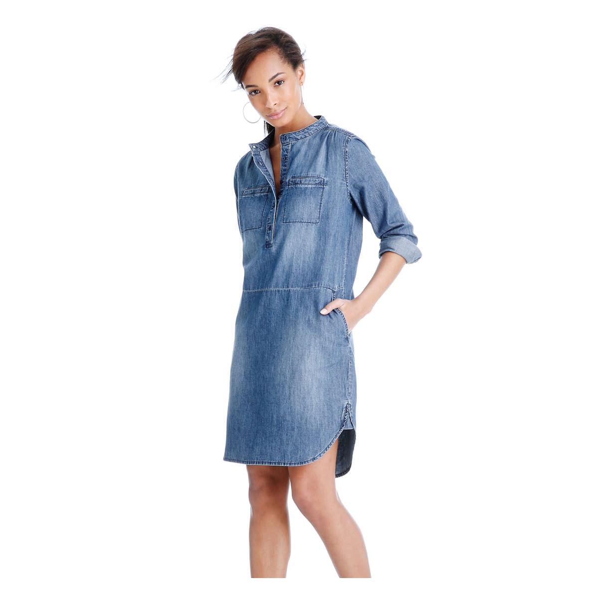 joe fresh denim dress