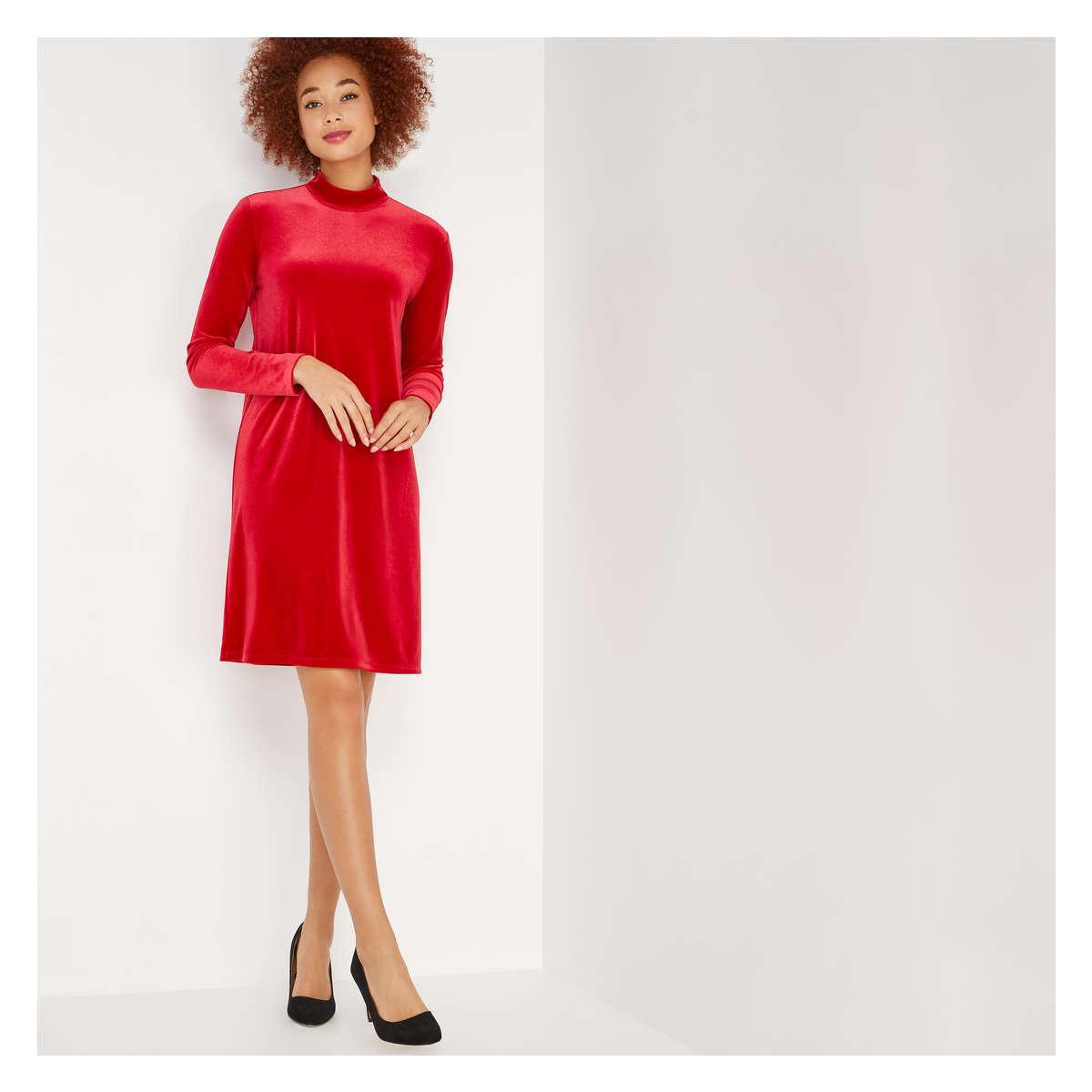 joe fresh velvet dress