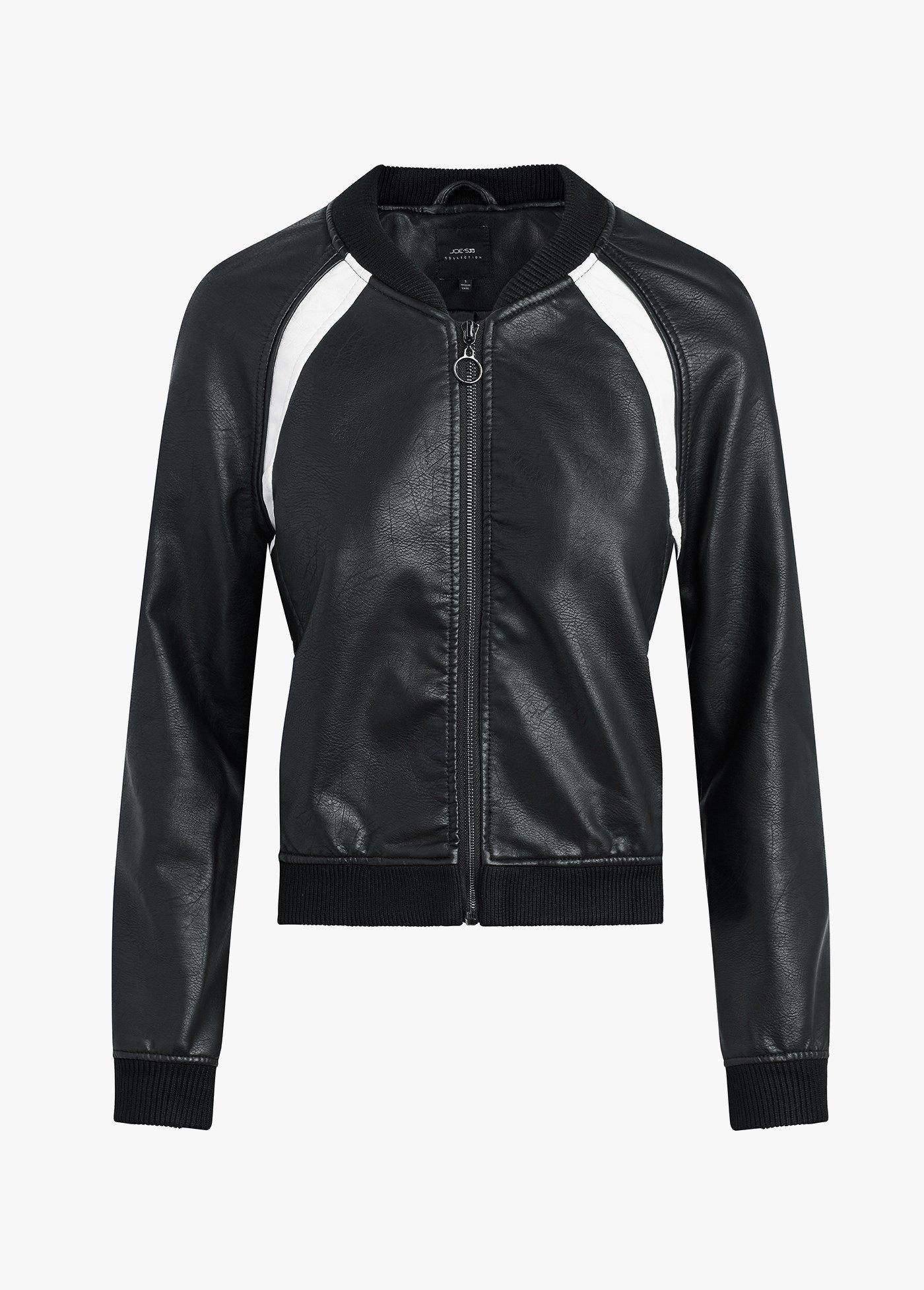 Joes Jeans Womens Paola Bomber XS Black
