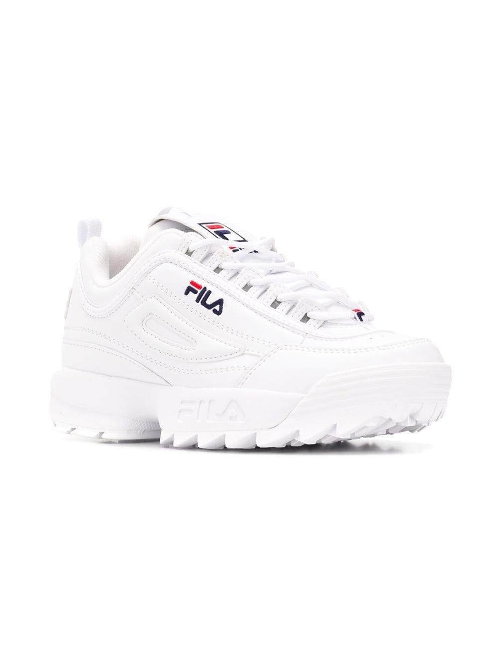 fila trailblazer wedge white
