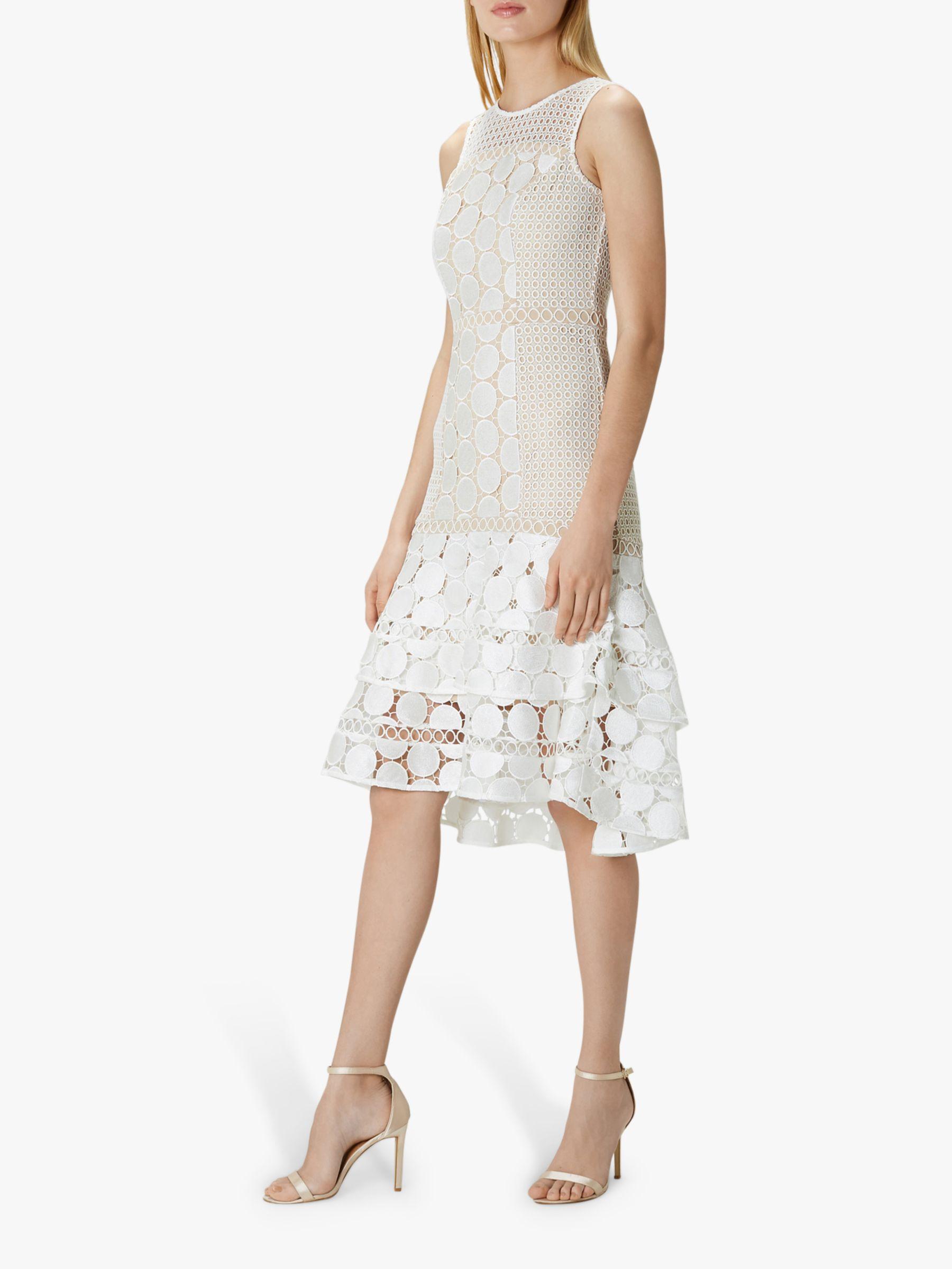 eve geo lace shift dress