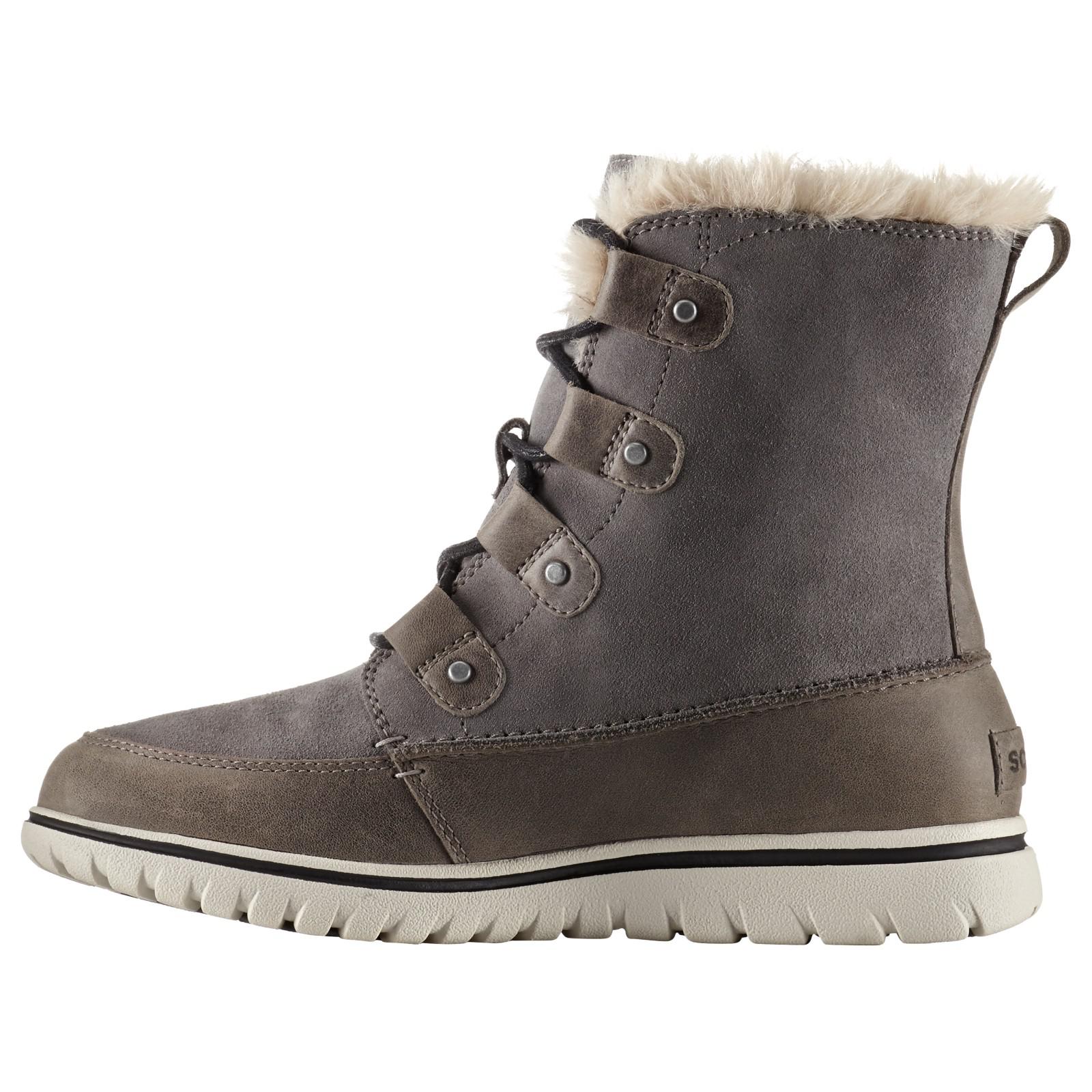 women's gray sorel boots