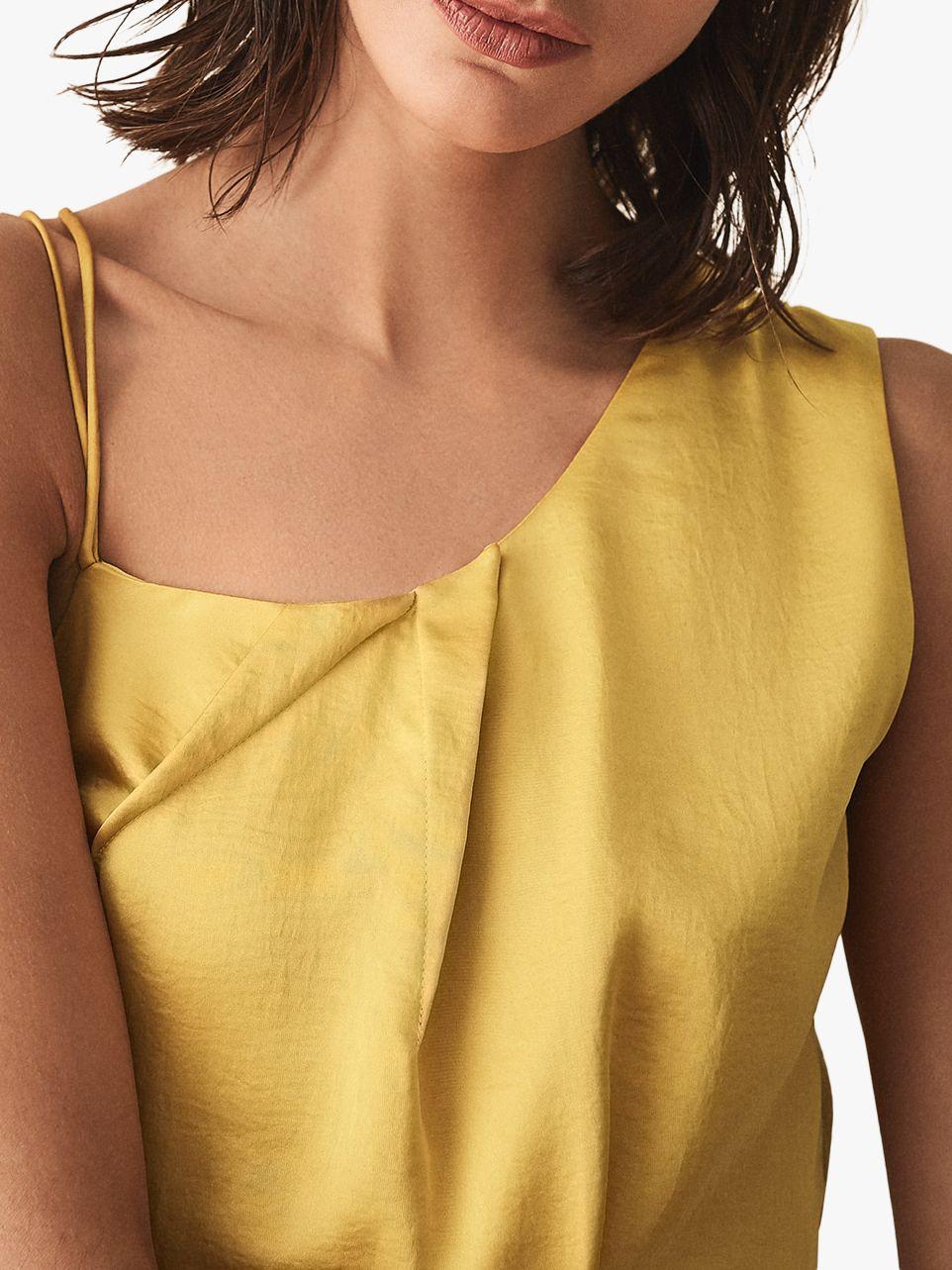 reiss yellow dress