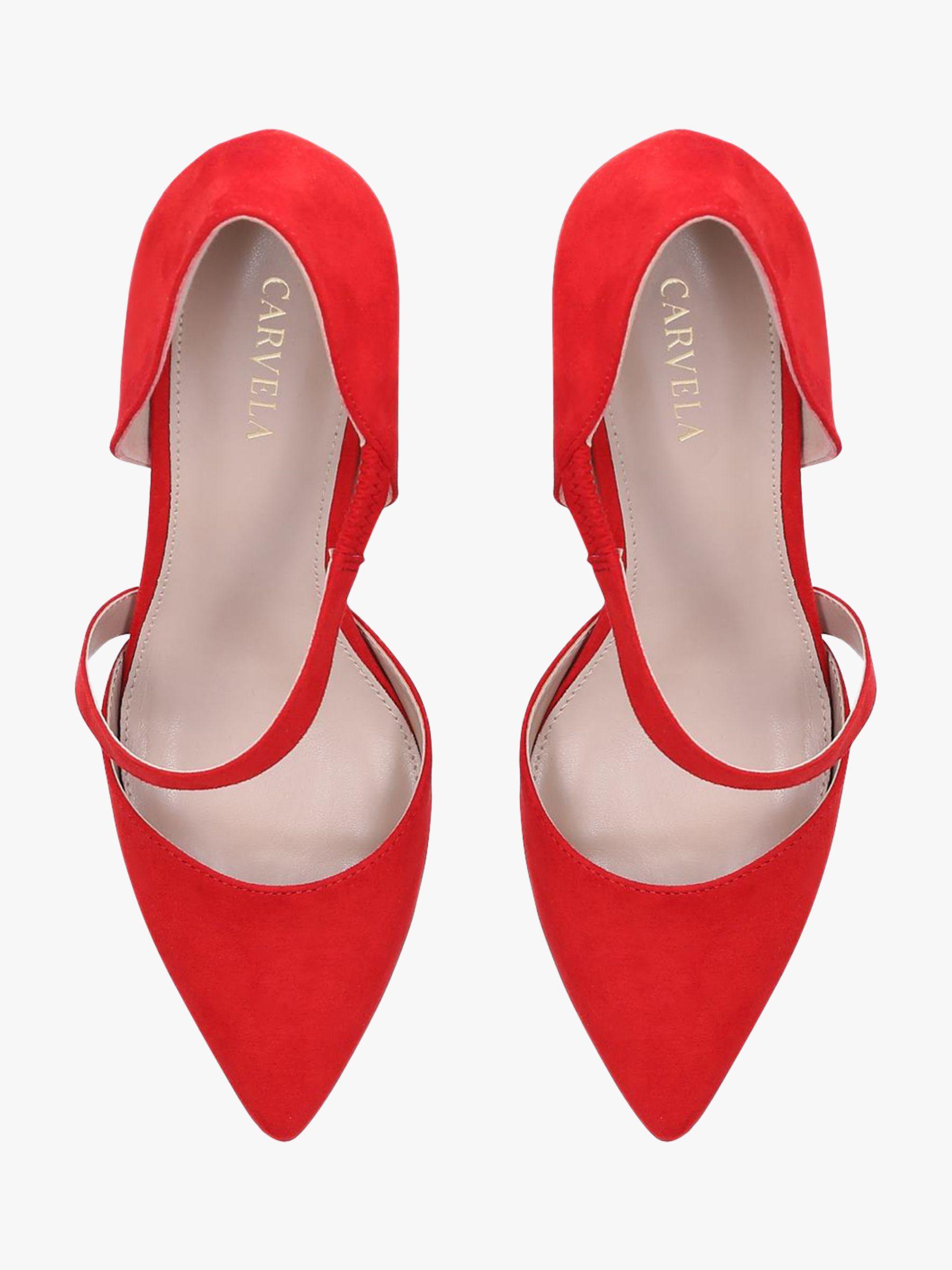 Carvela red court shoes Clearance