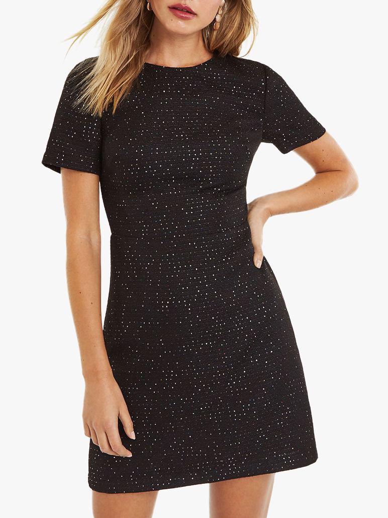 oasis black sequin top