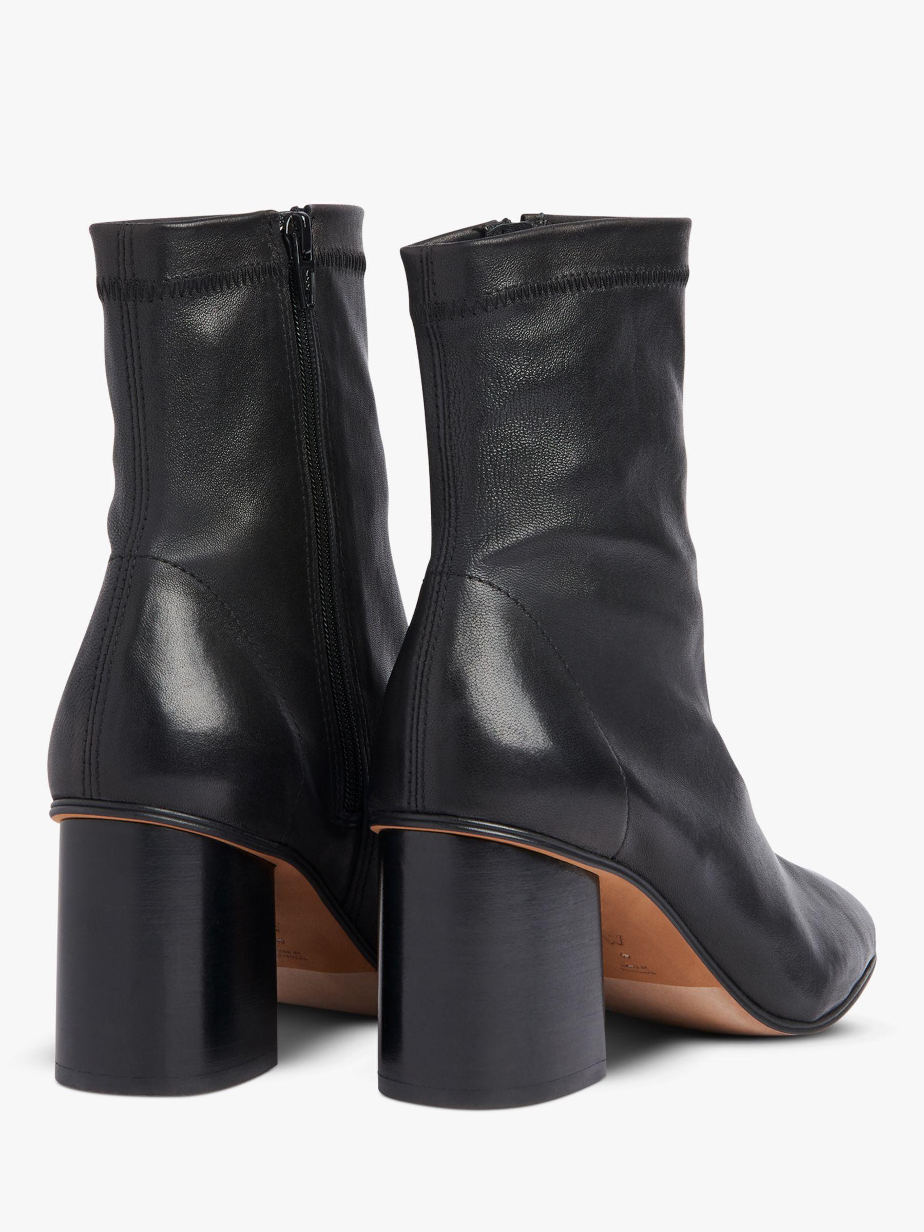 Vittoria Leather Sock Boots