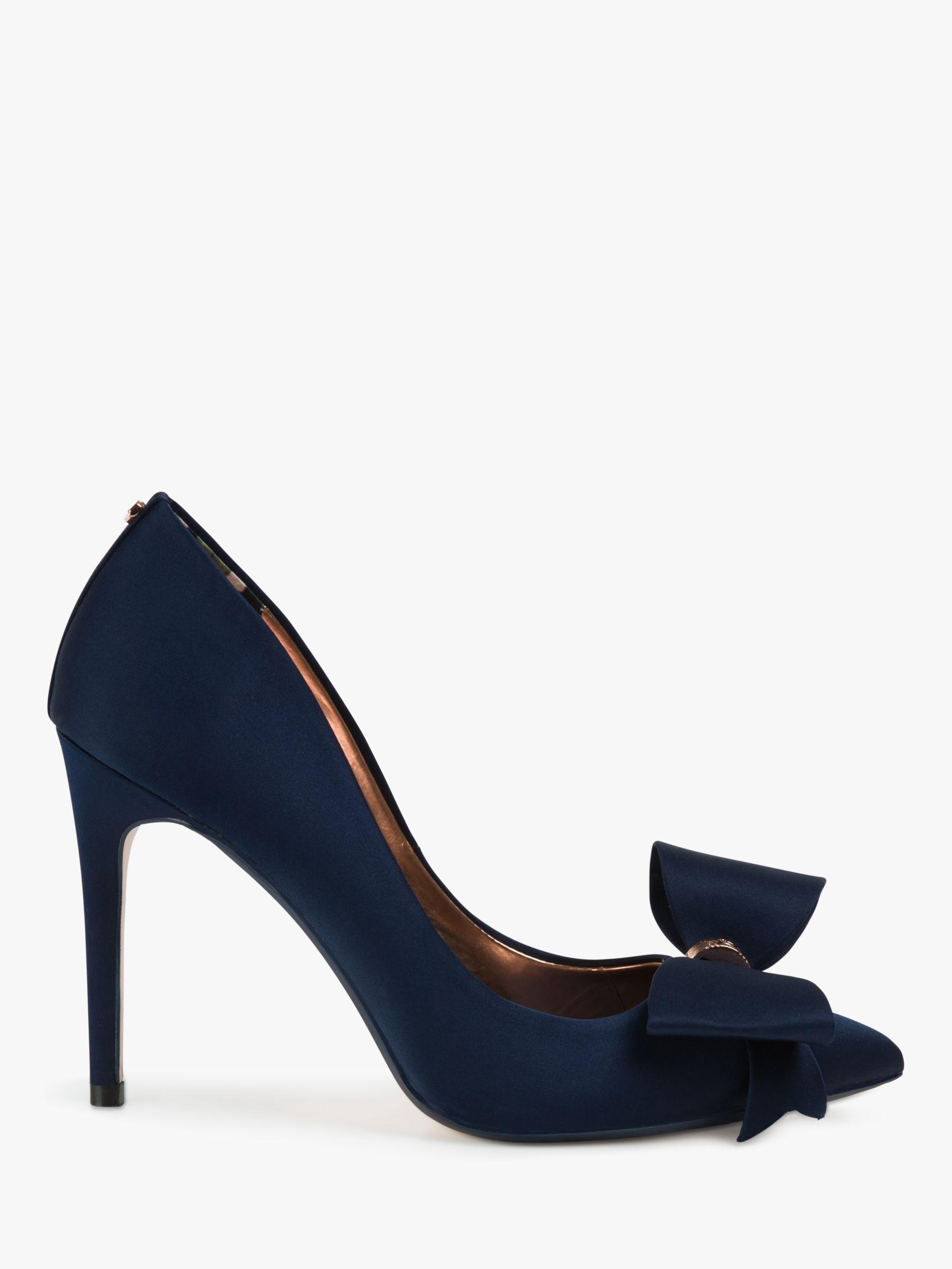 Ted baker navy court shoes cheap