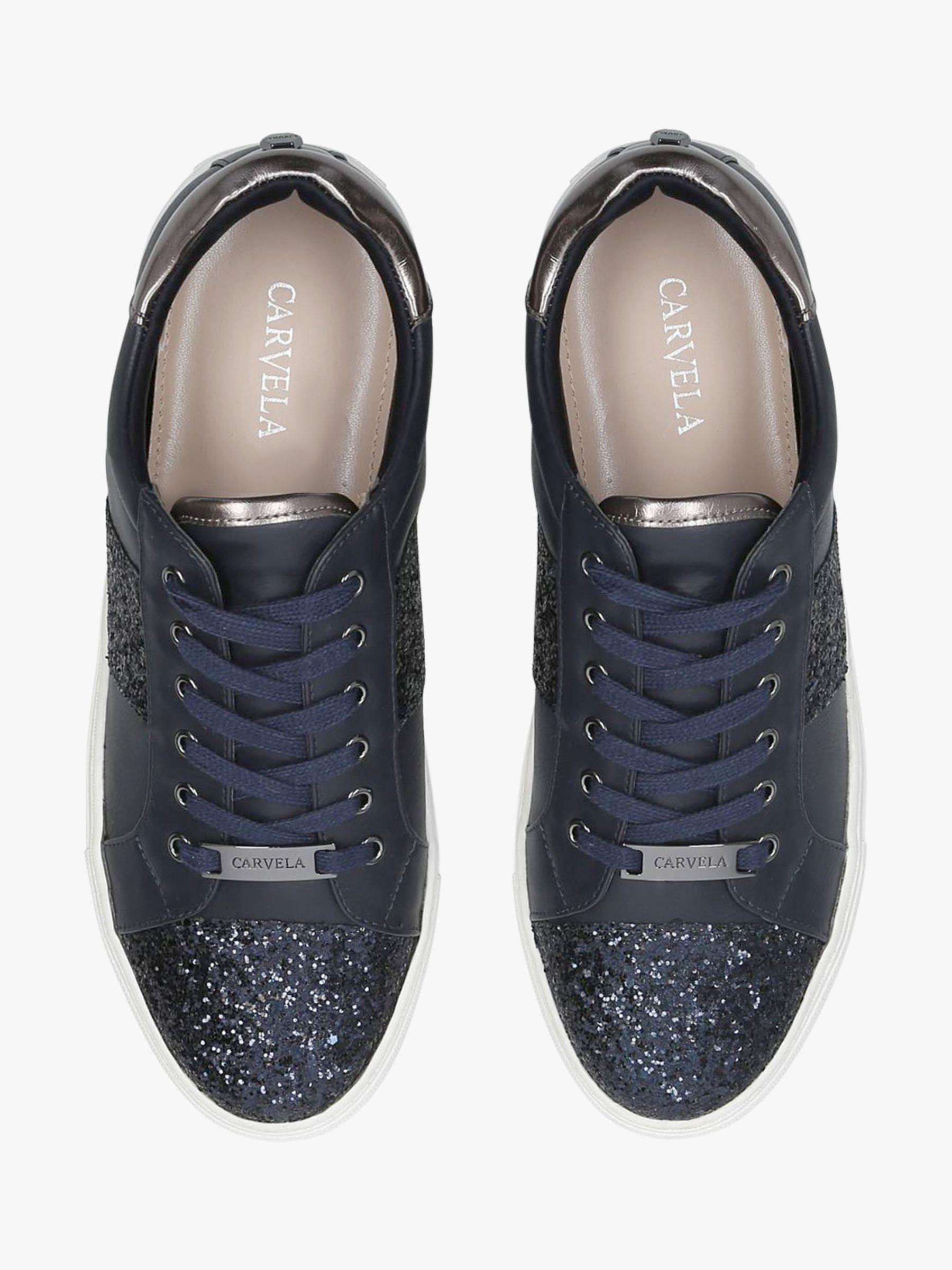 carvela trainers navy