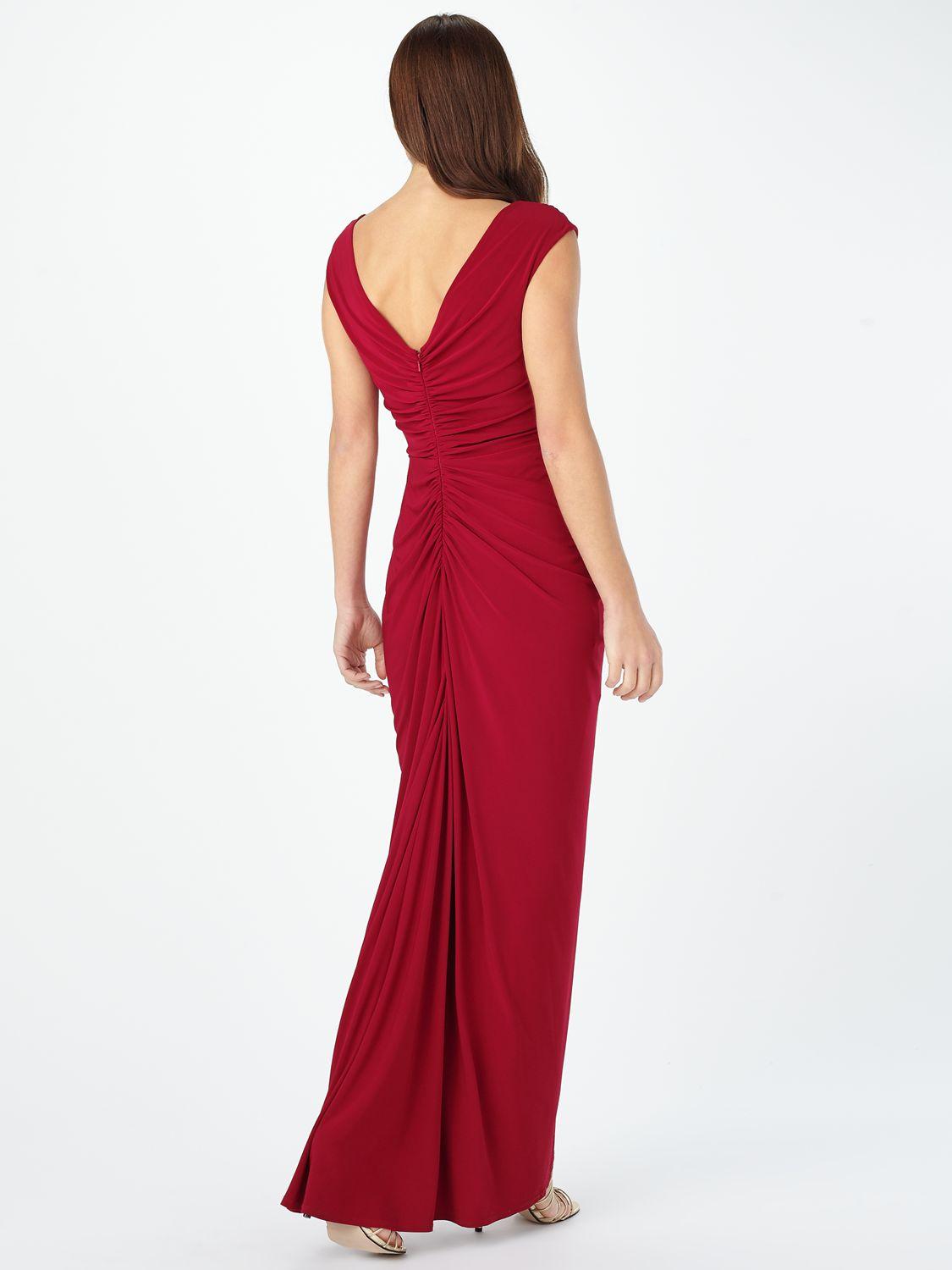 phase eight donna maxi dress oxblood