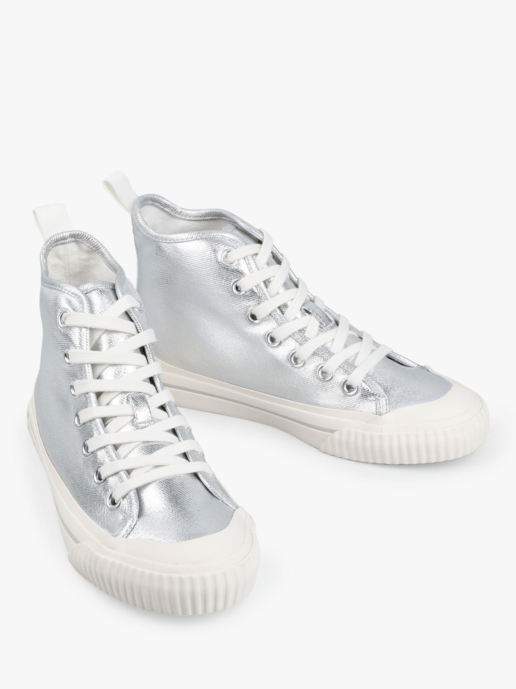 hush skye hi top trainers
