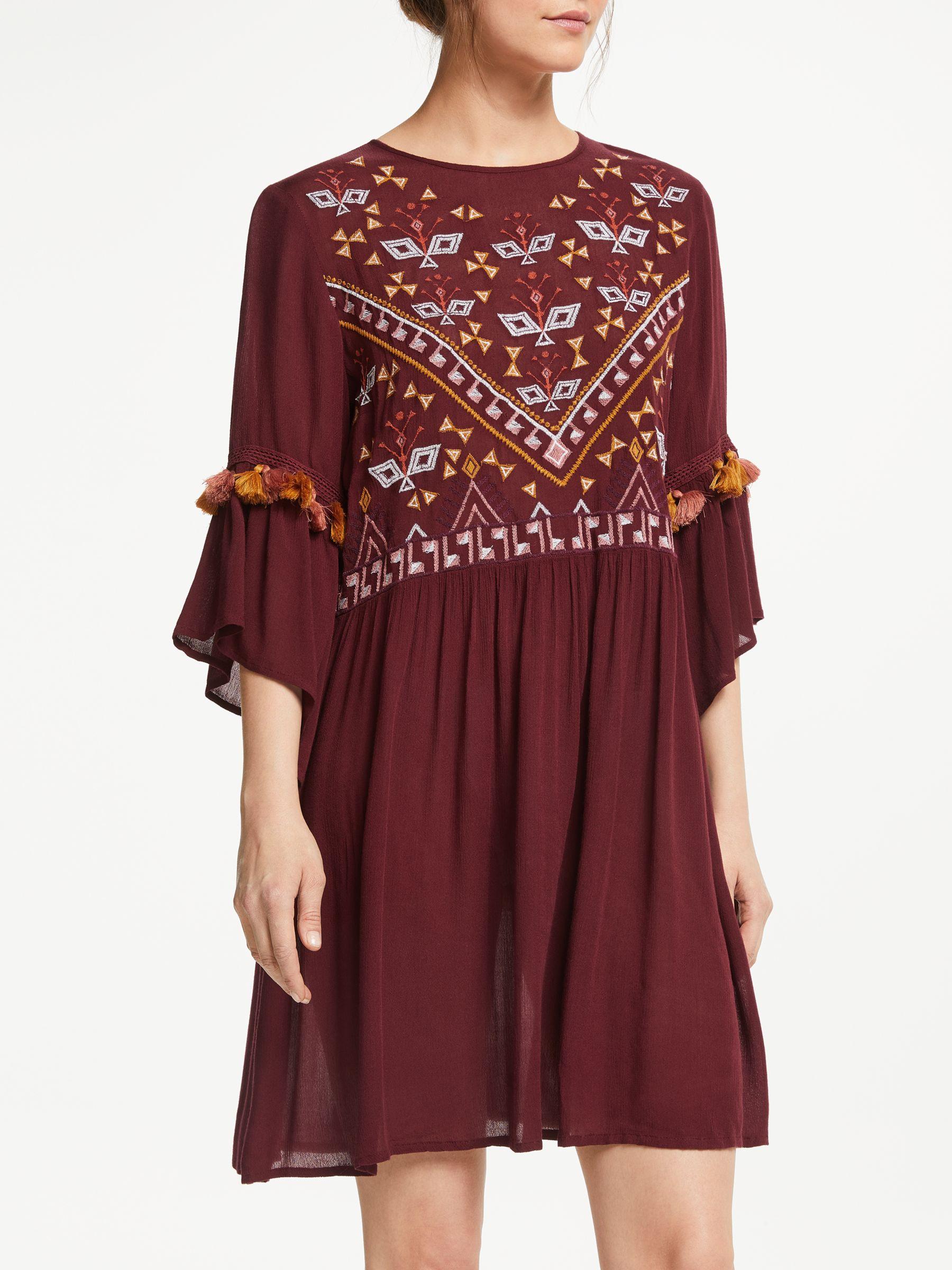Y.A.S Synthetic Chella Tunic Dress in Burgundy (Red) - Lyst