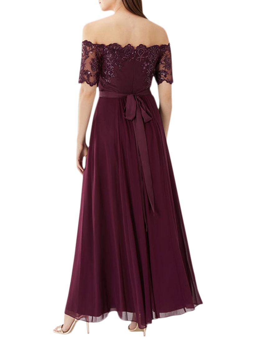 coast maddie dress merlot