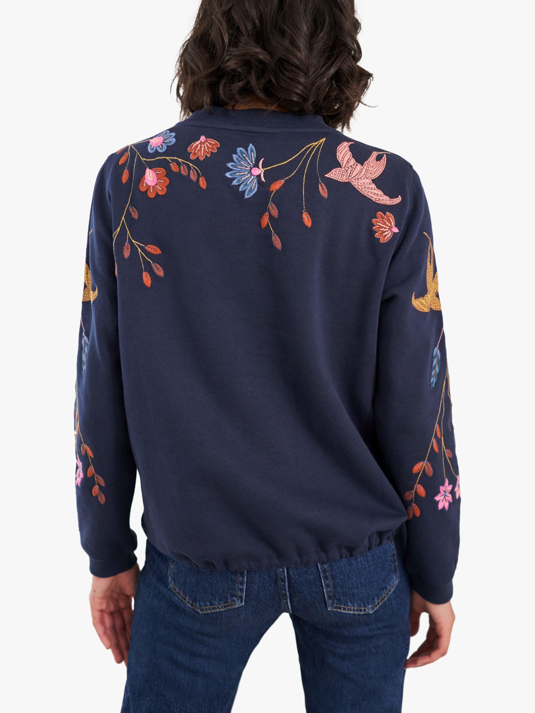 white stuff embroidered sweatshirt