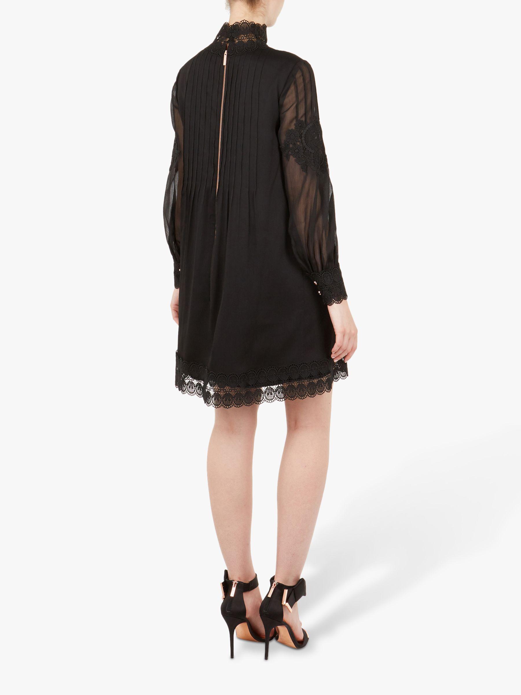 ted baker anneah lace mini dress