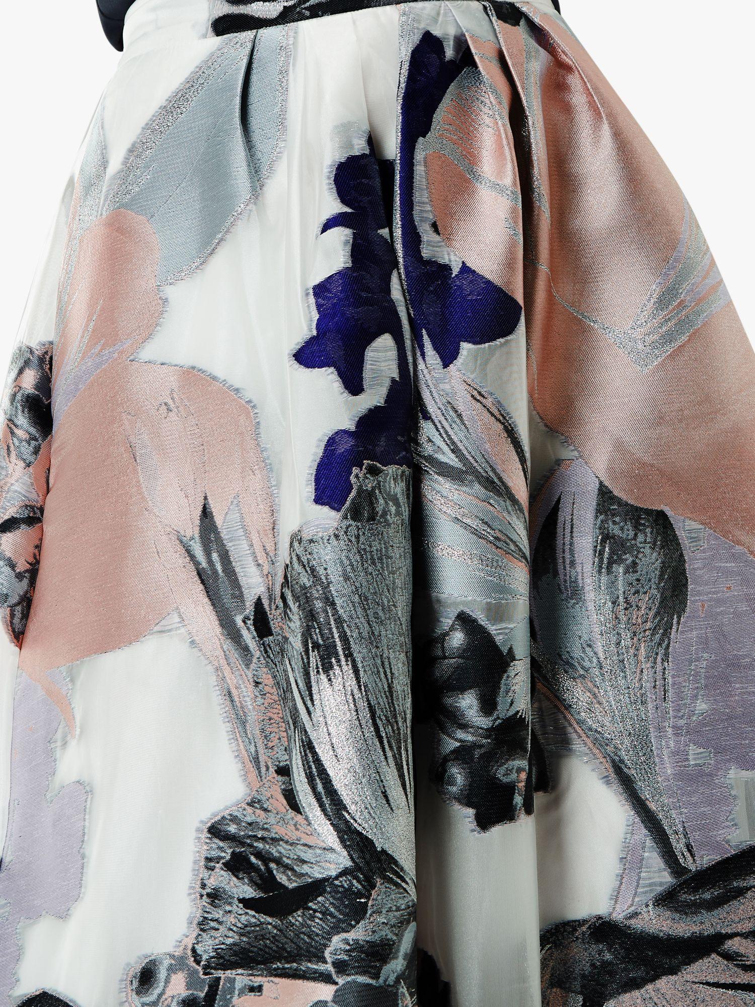 daphne jacquard maxi skirt