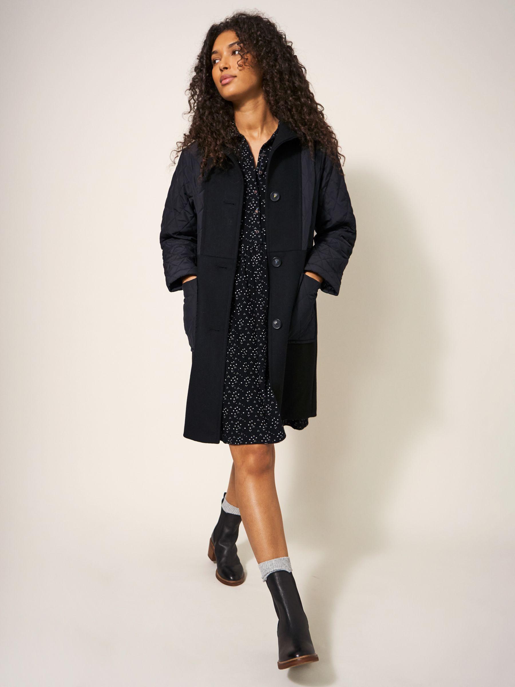 White stuff cheap hooded wool coat