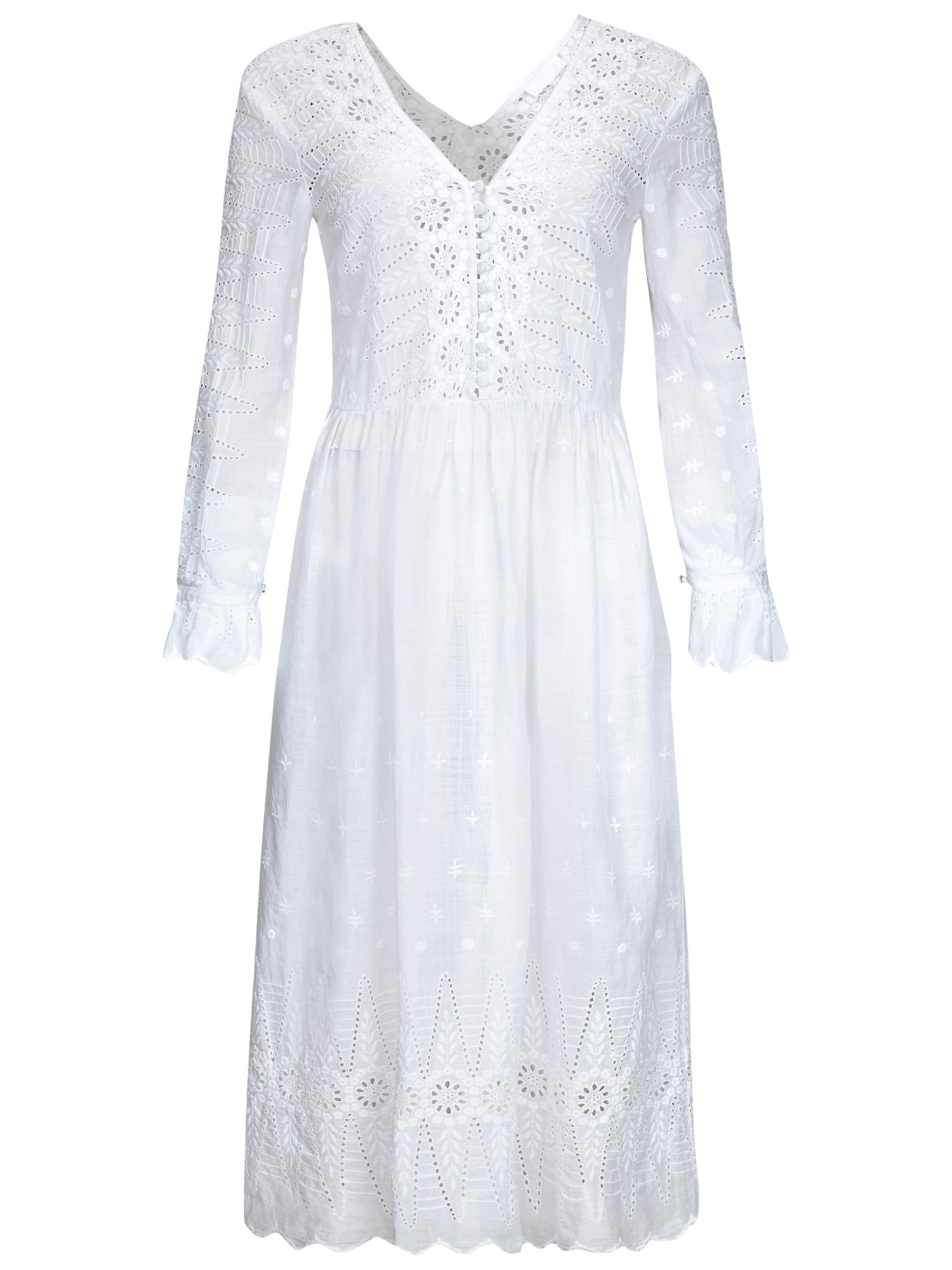 ghost in white gown