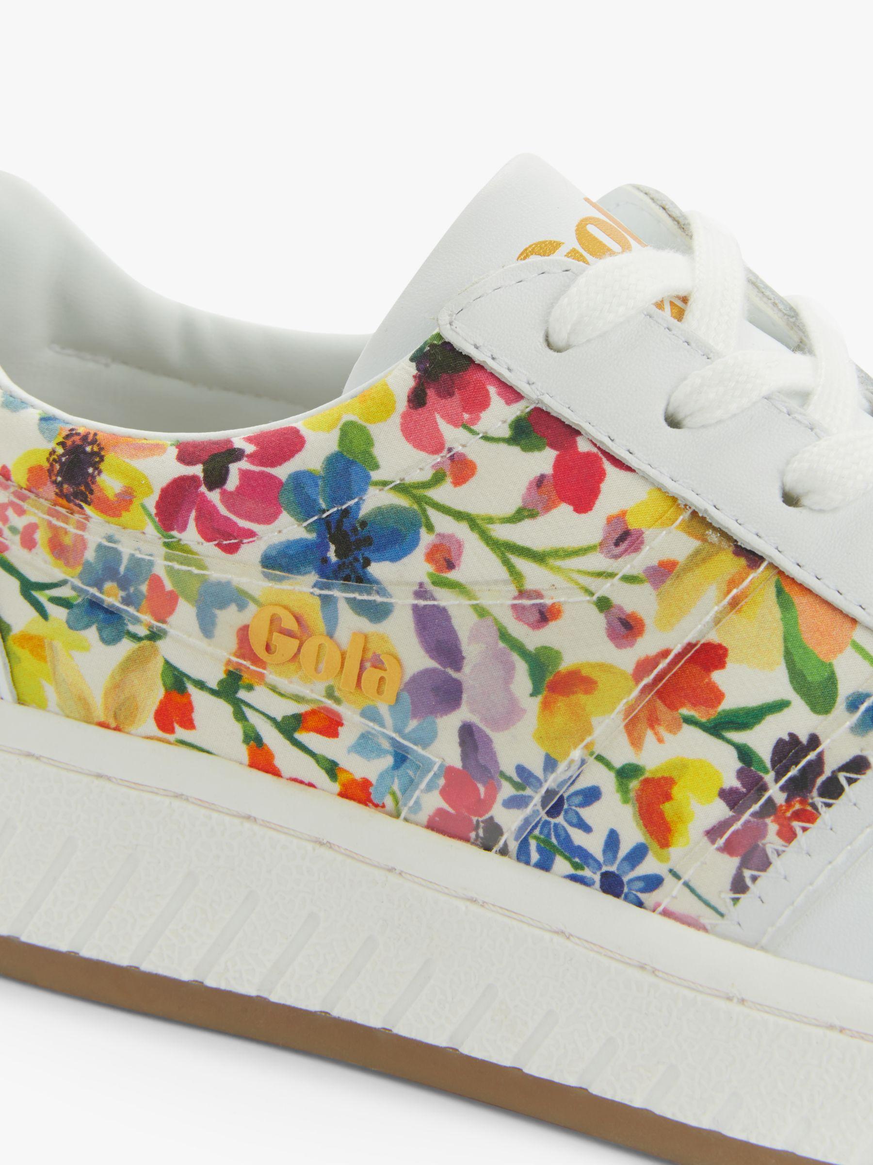 gola grandslam liberty print trainers