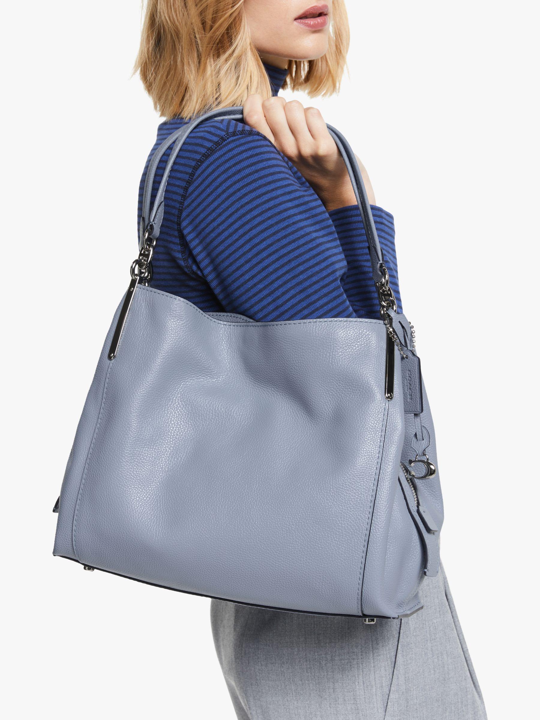 coach ladies dalton 31 leather shoulder bolsa