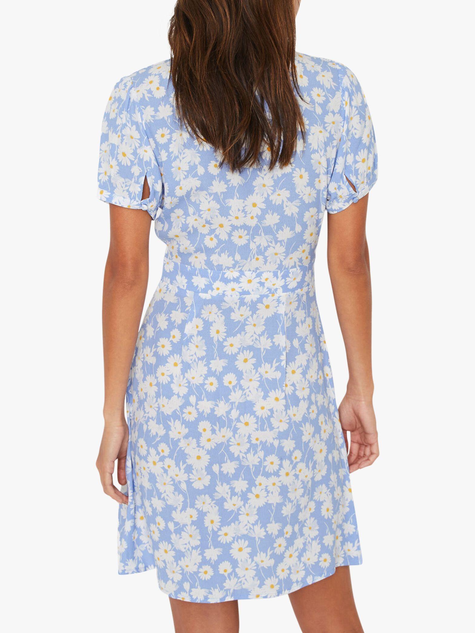 warehouse daisy mini tea dress