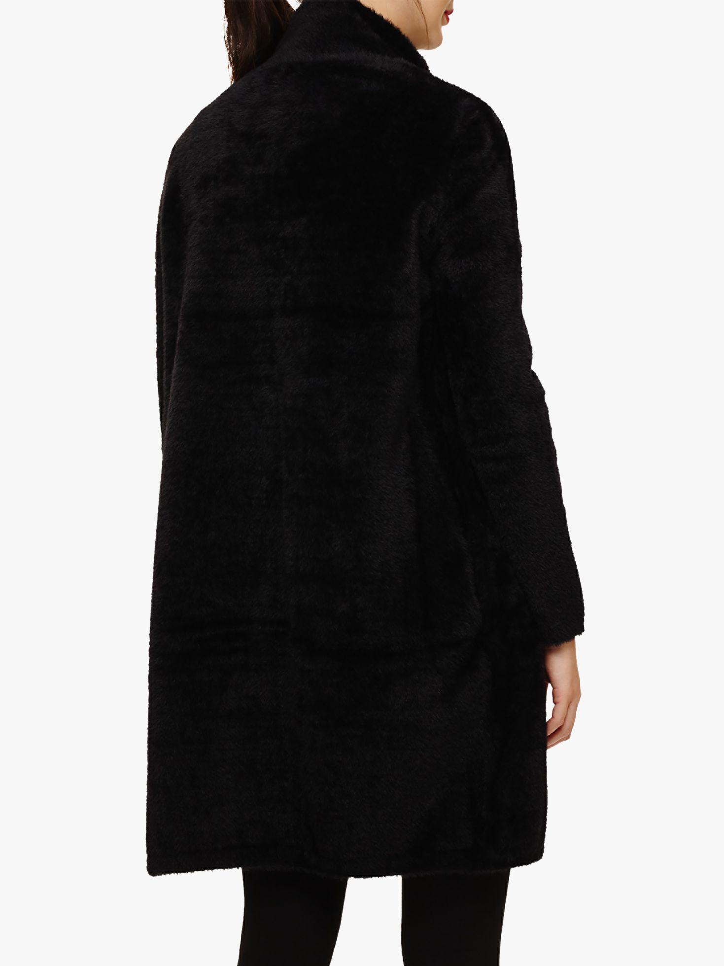 fiona fluffy knit coatigan