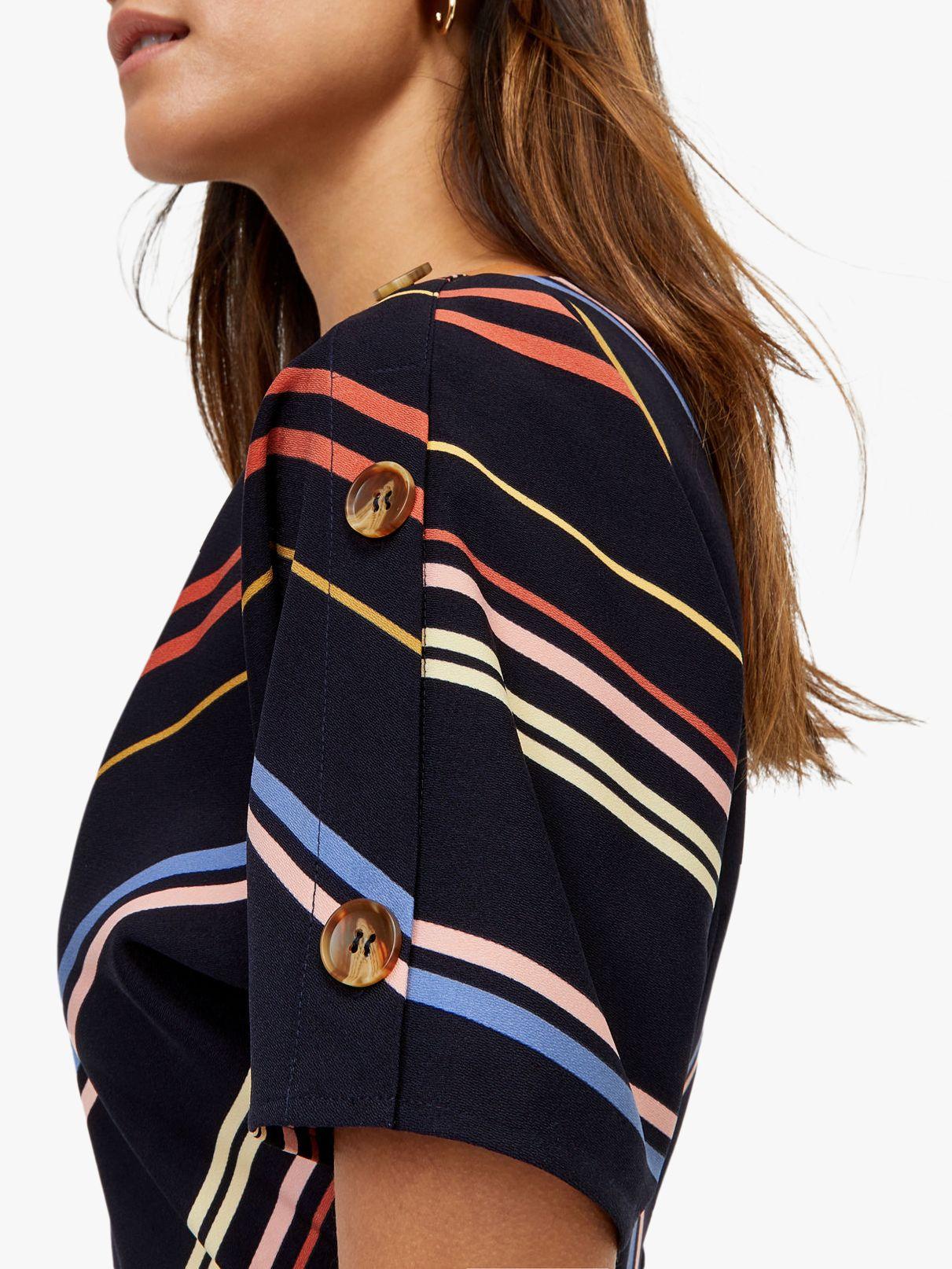warehouse georgia stripe dress