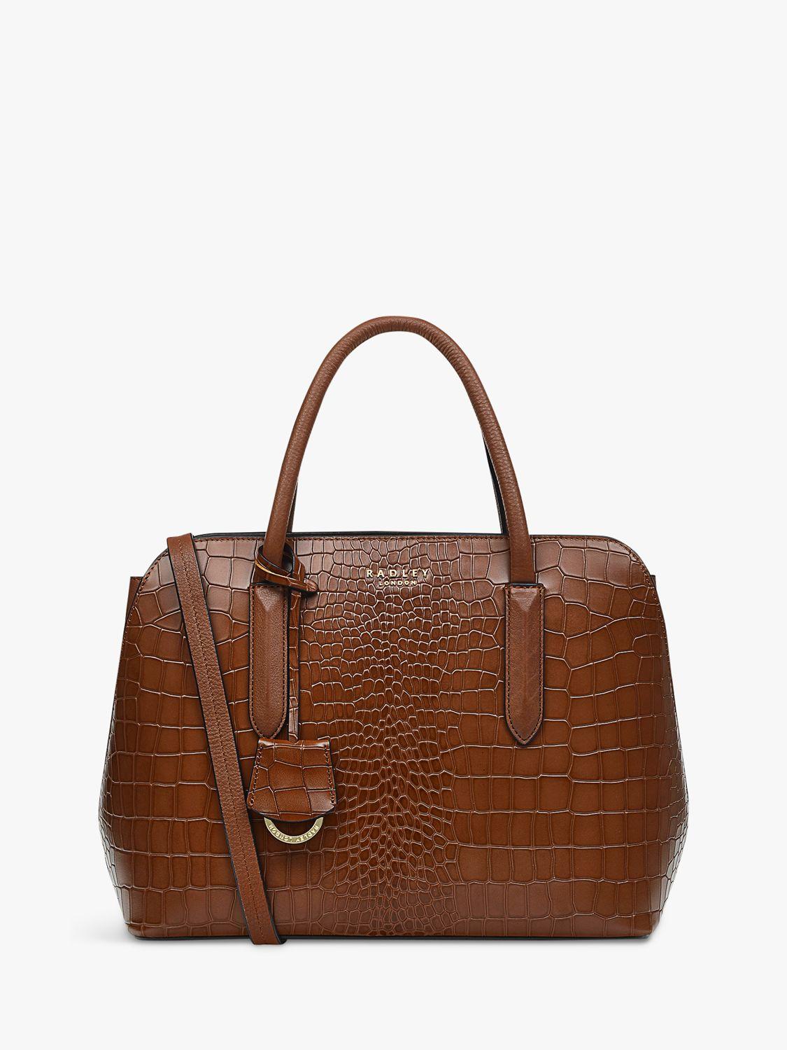 Radley Liverpool Street 2.0 Croc Effect Leather Medium Multiway Bag in