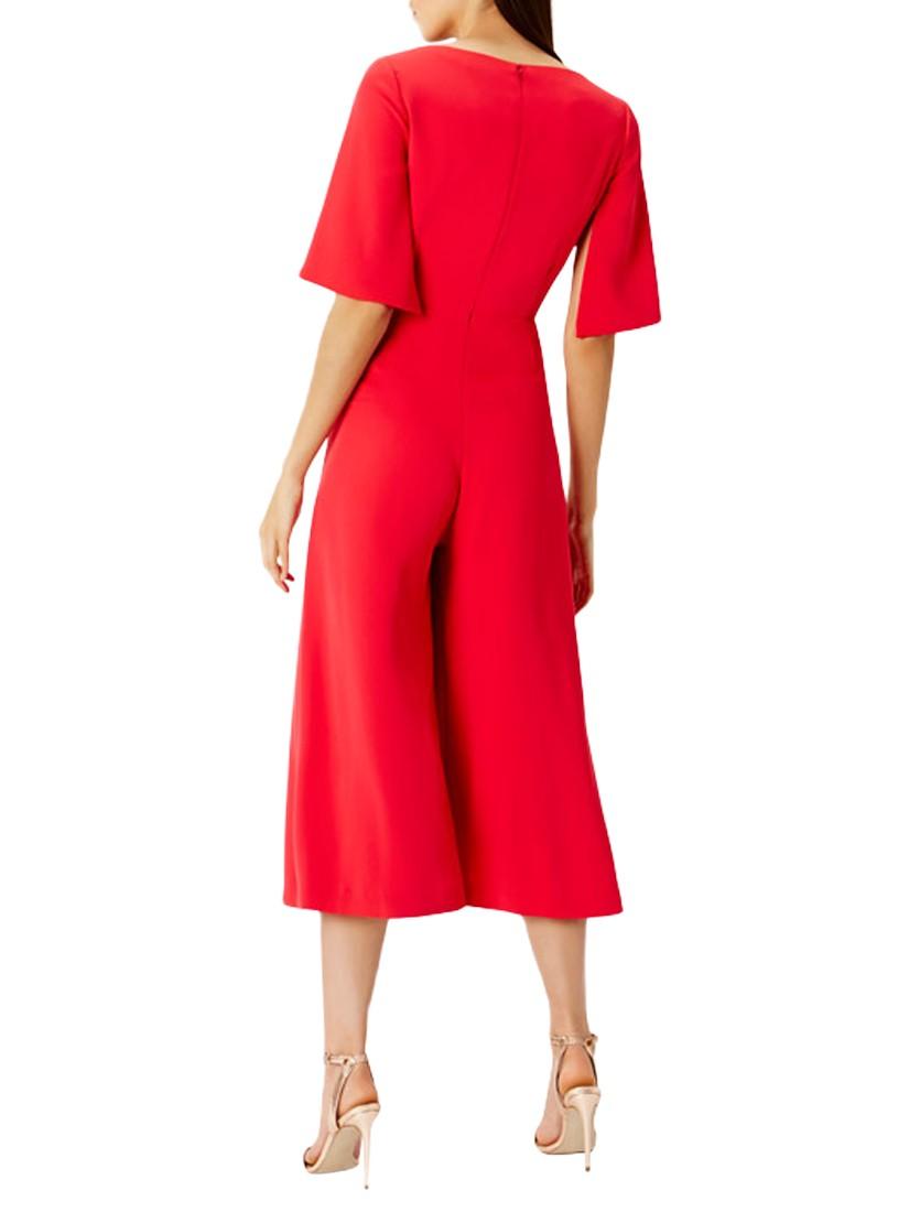 coast savanna cape sleeve jumpsuit