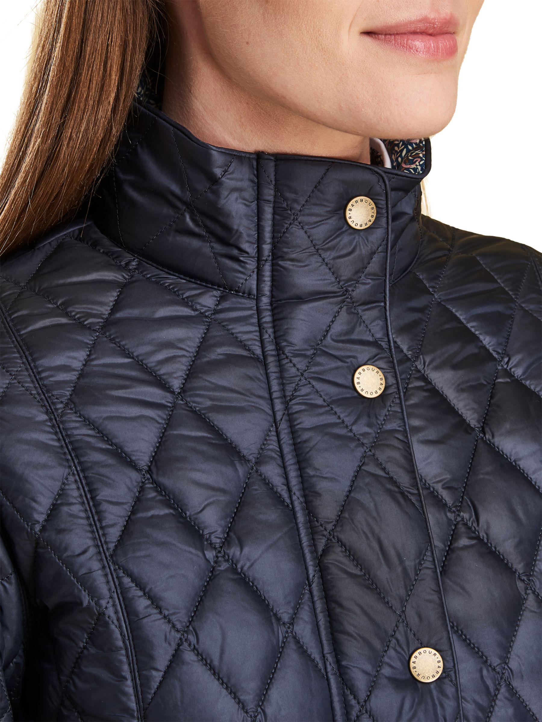 Victoria Liberty Quilted Jacket in Navy 