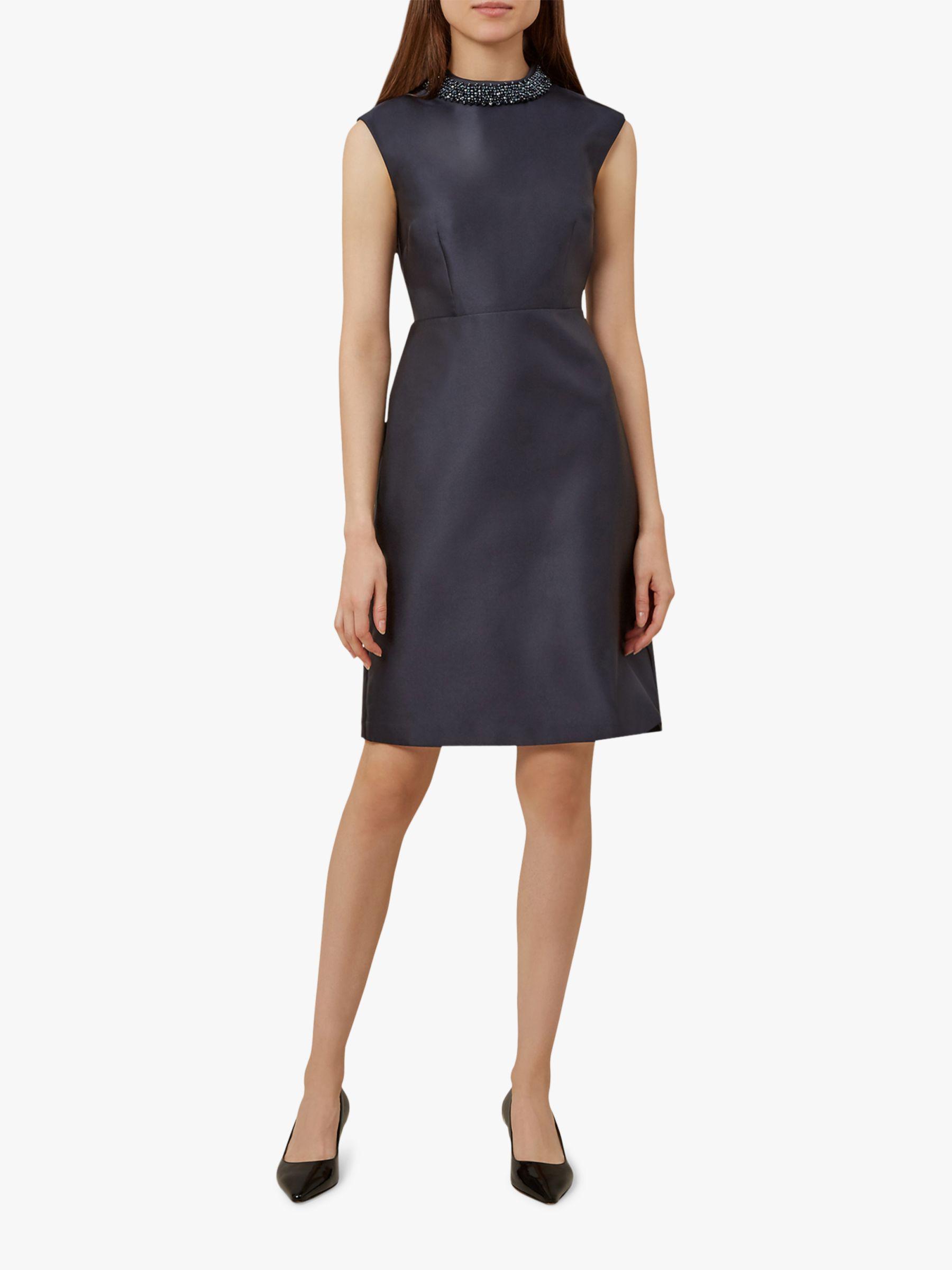 Hobbs Synthetic Savannah Dress in Navy (Blue) Lyst