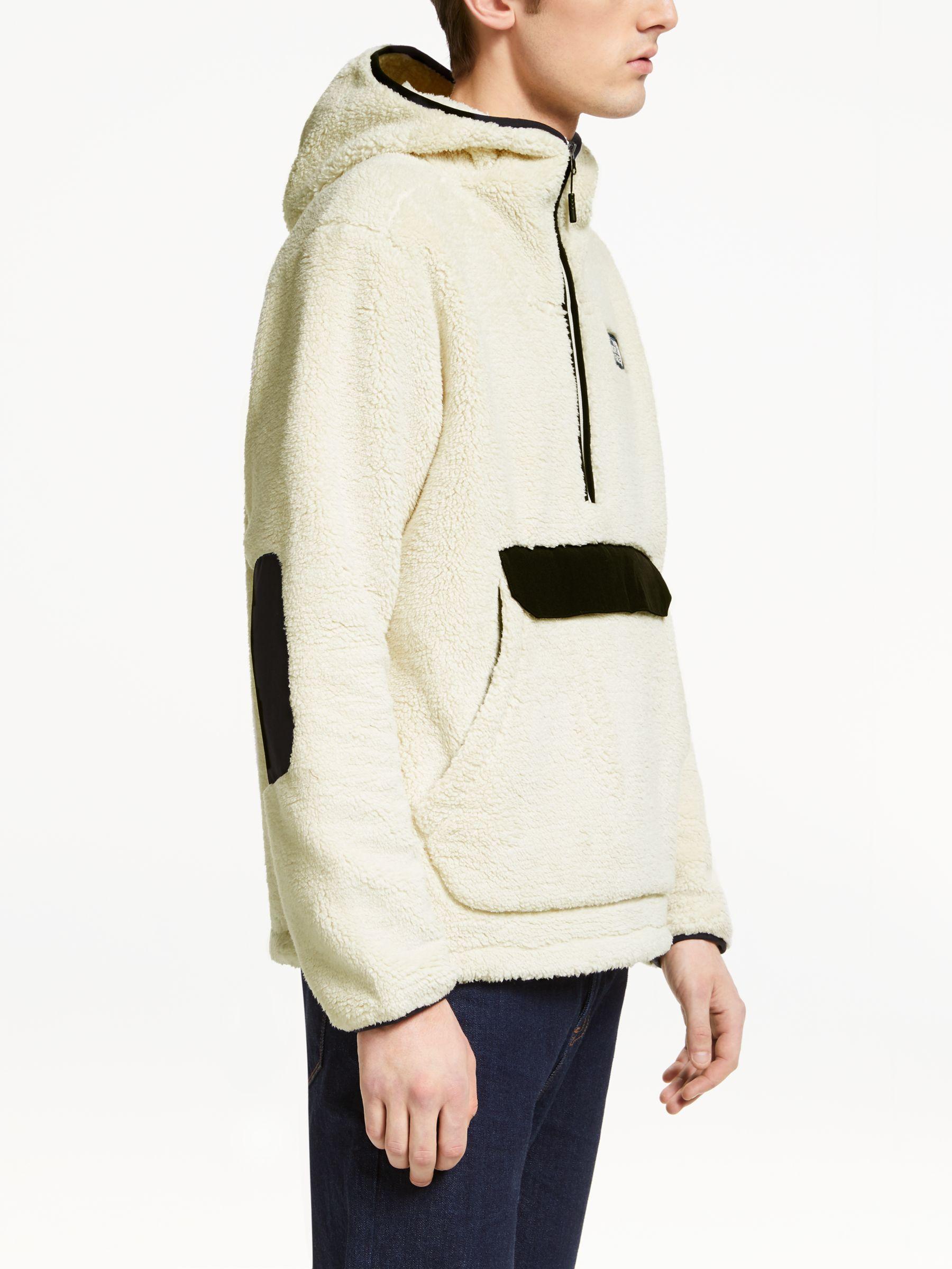 The North Face Fleece Campshire Pullover Hoodie in White for Men | Lyst UK
