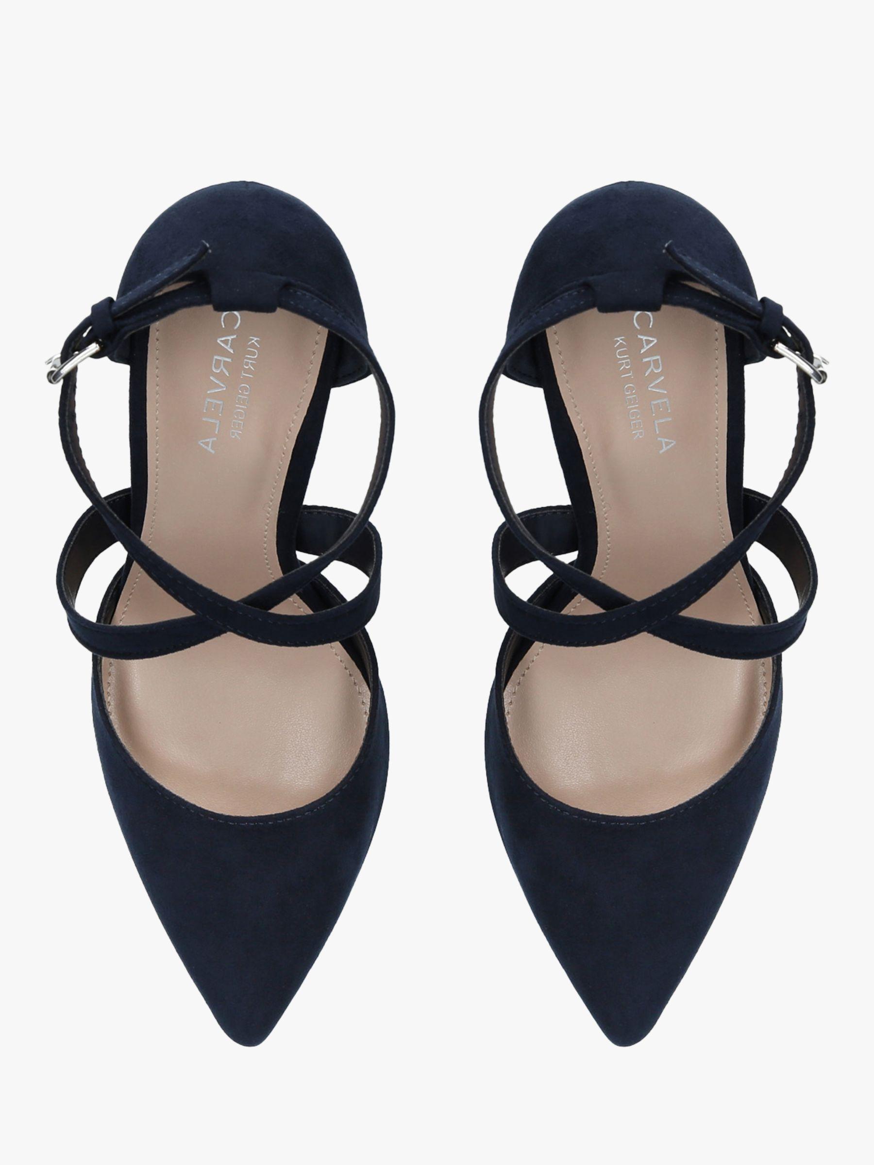 Carvela Kurt Geiger Suede Kross3 in Navy (Blue) Lyst