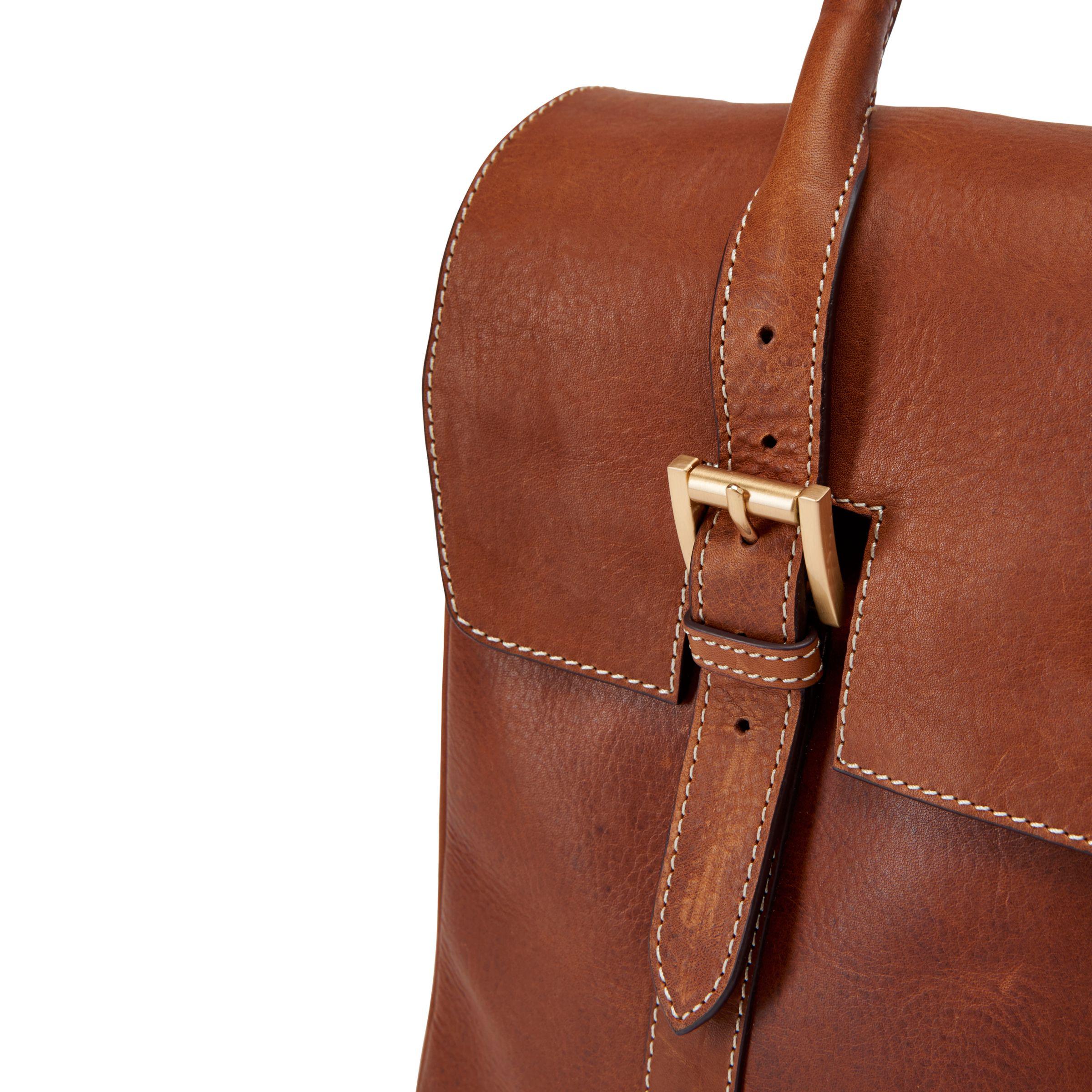 durham leather tote