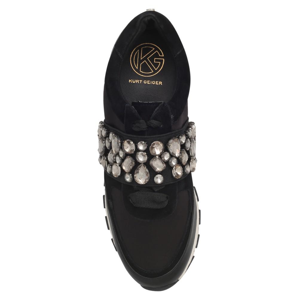 kurt geiger embellished trainers