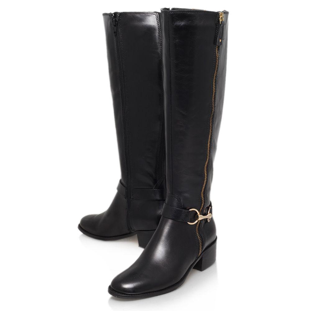 carvela waffle leather boots