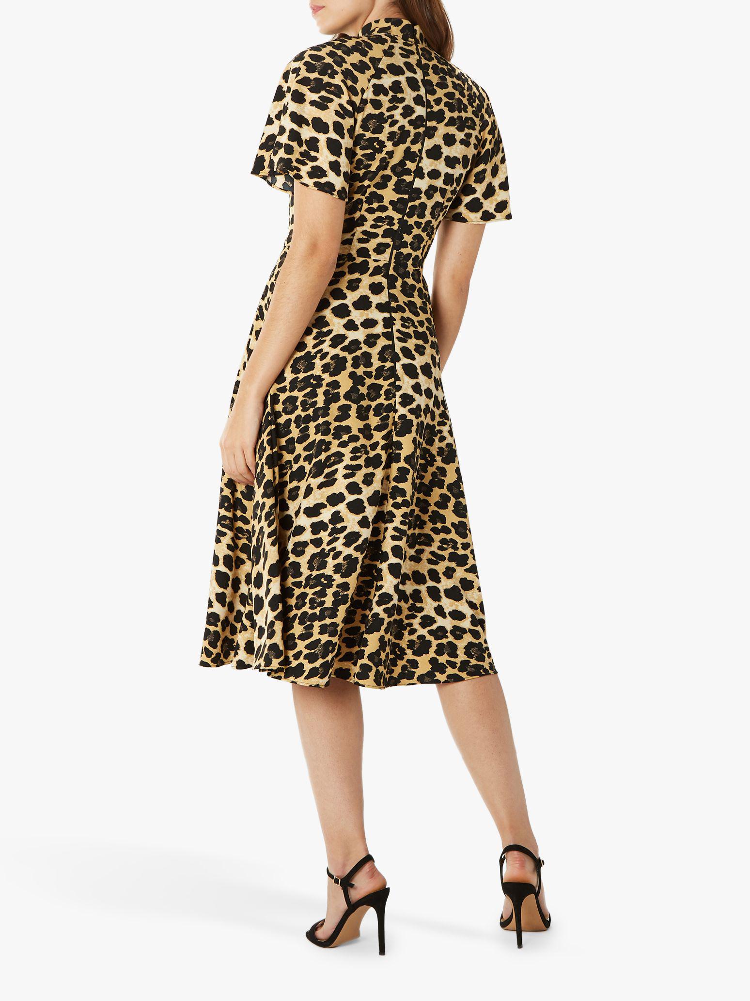 coast animal print dress