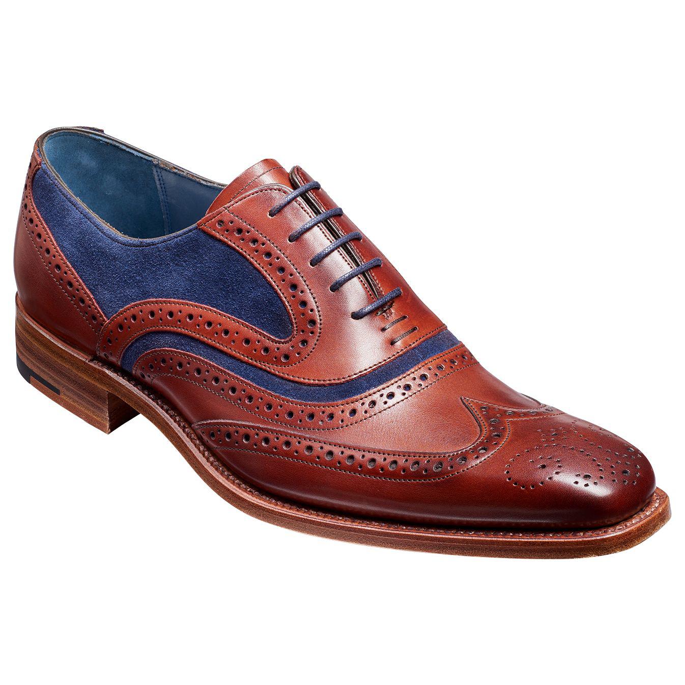 leather brogue shoes