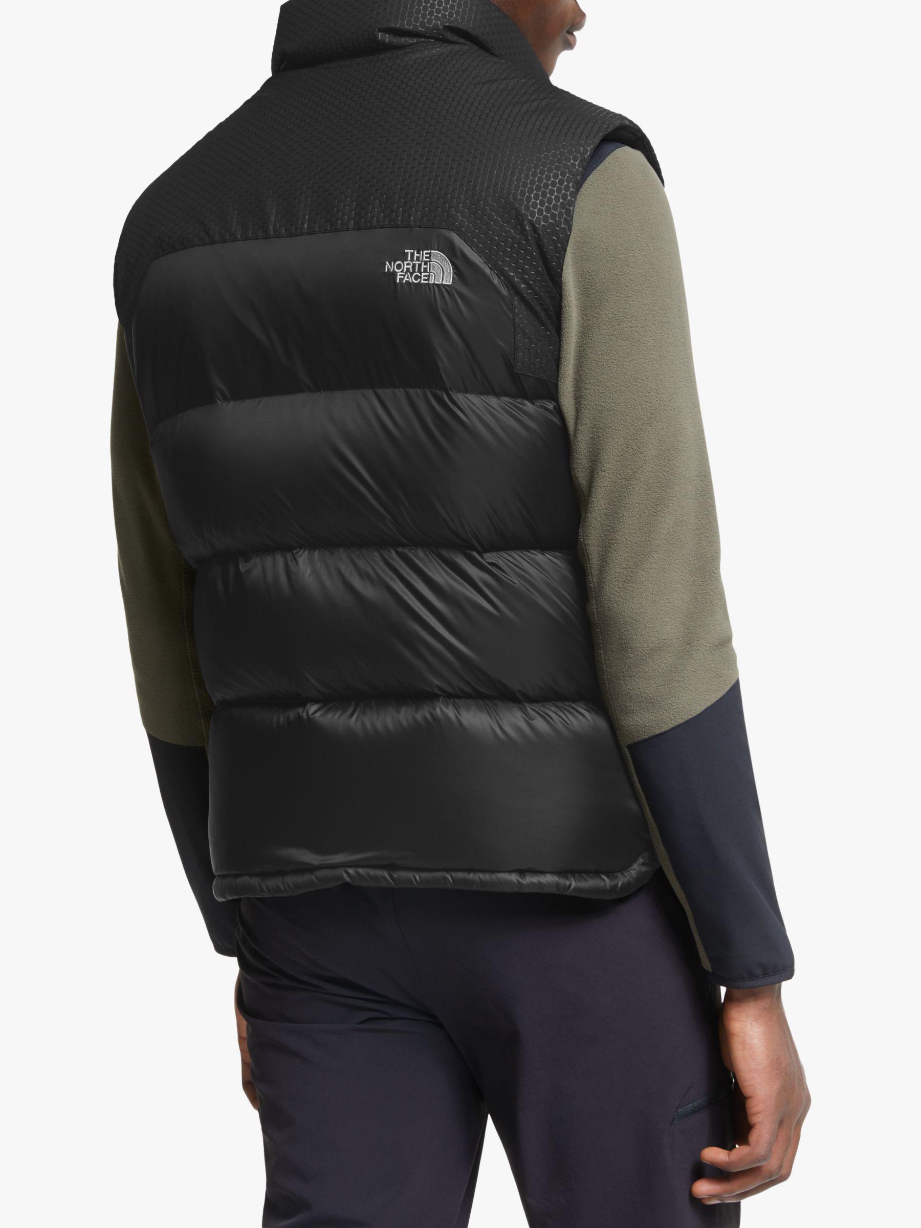 north face down gilet mens
