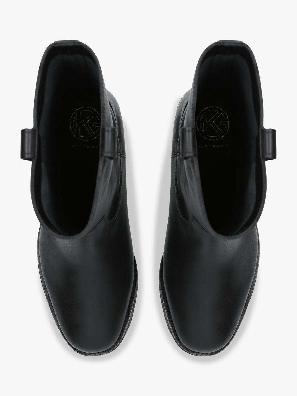 kurt geiger tan terry pull on boot