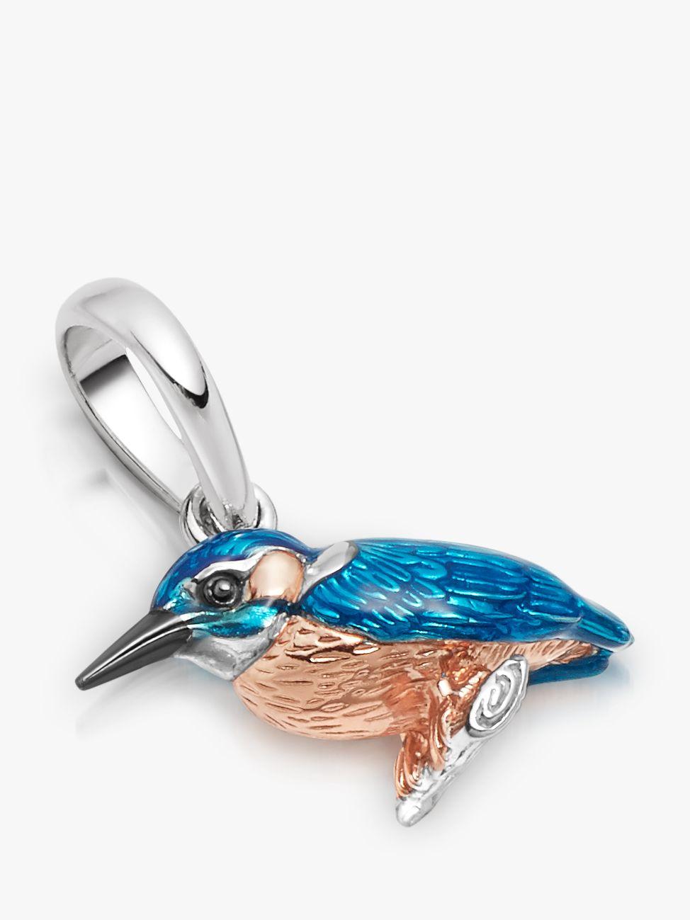 Links Of London Kingfisher Charm In Blue Lyst