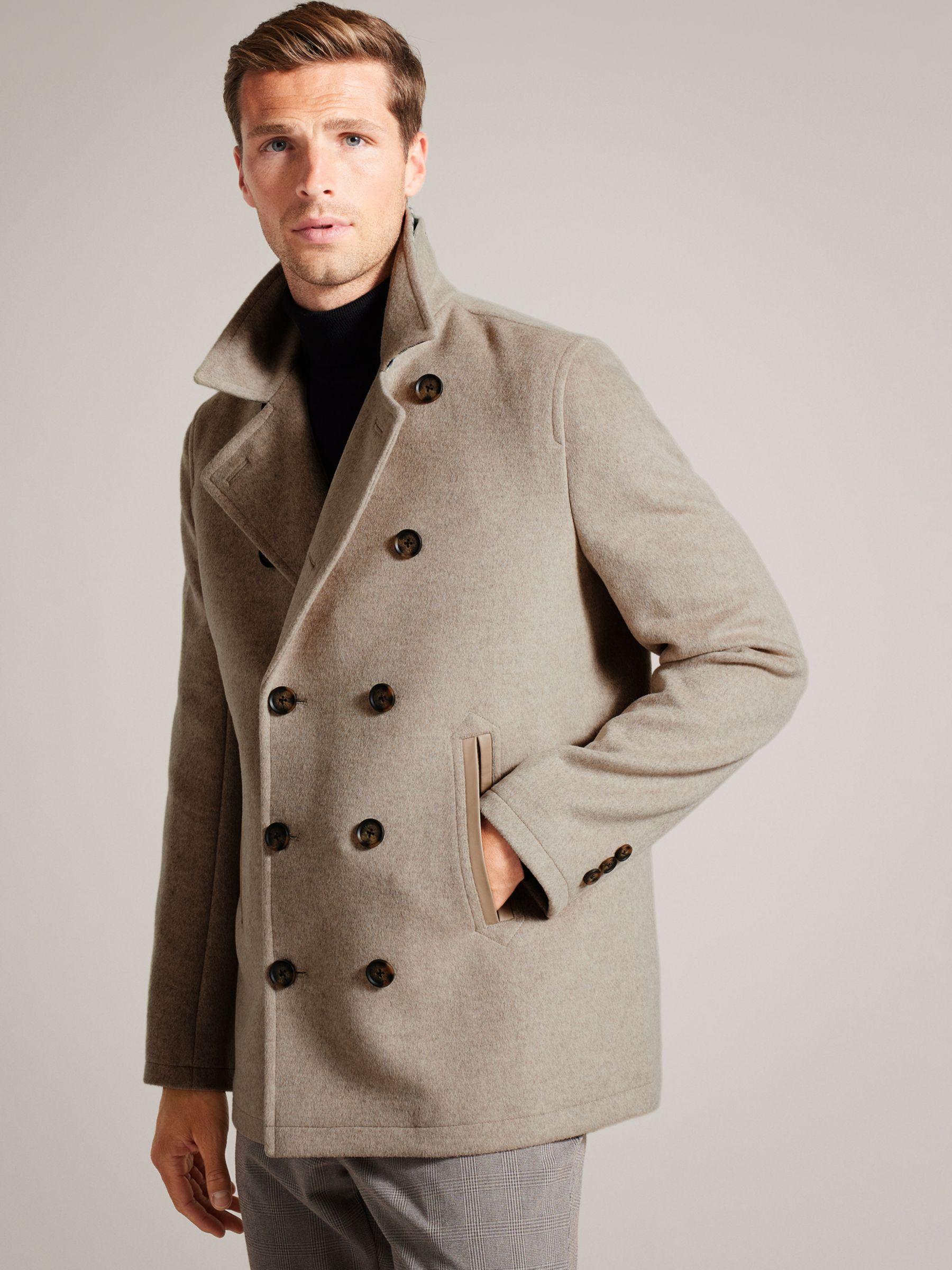 Ted baker wool coat hotsell mens