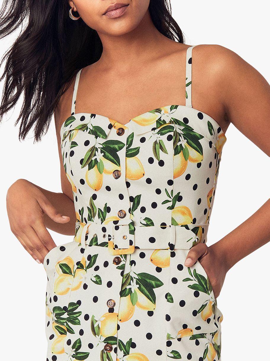 oasis lemon dress