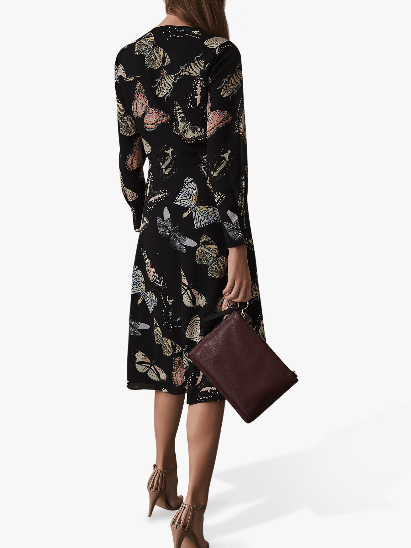 reiss lita butterfly dress