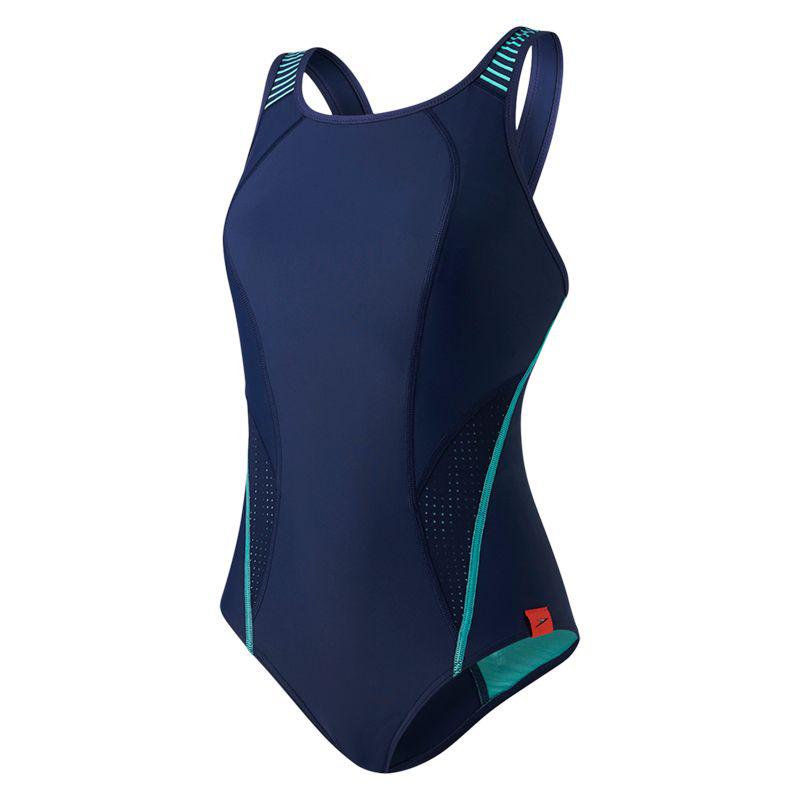 Speedo Synthetic Fit Powermesh Pro Swimsuit in Blue | Lyst UK