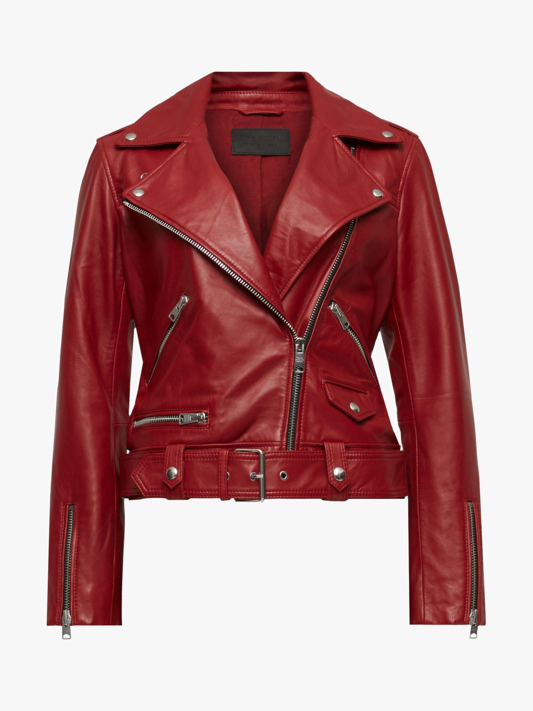 estae leather biker jacket