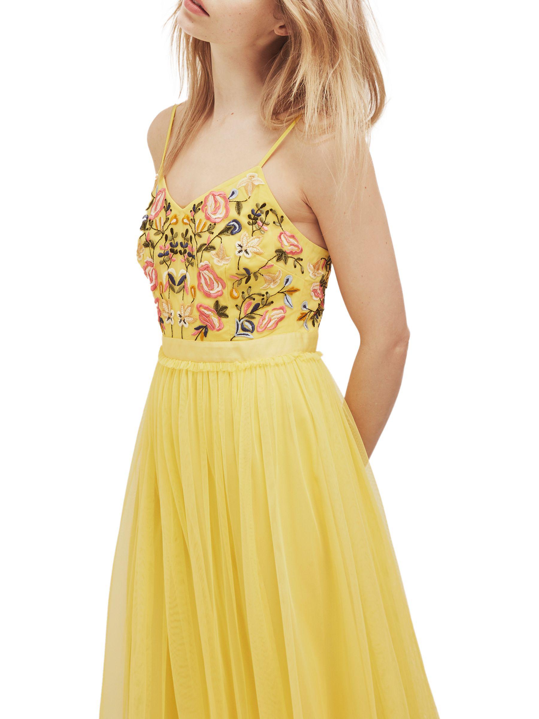 genoa embroidered maxi dress