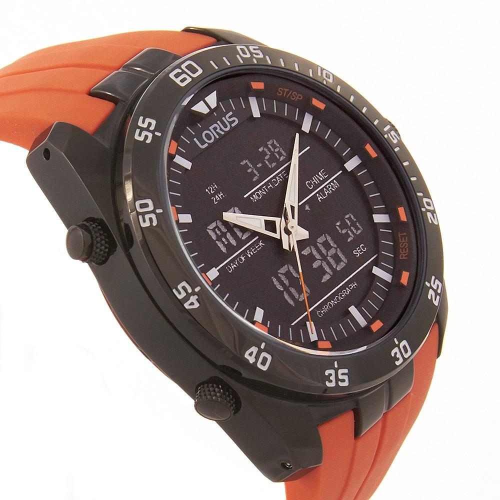 lorus dual display watch