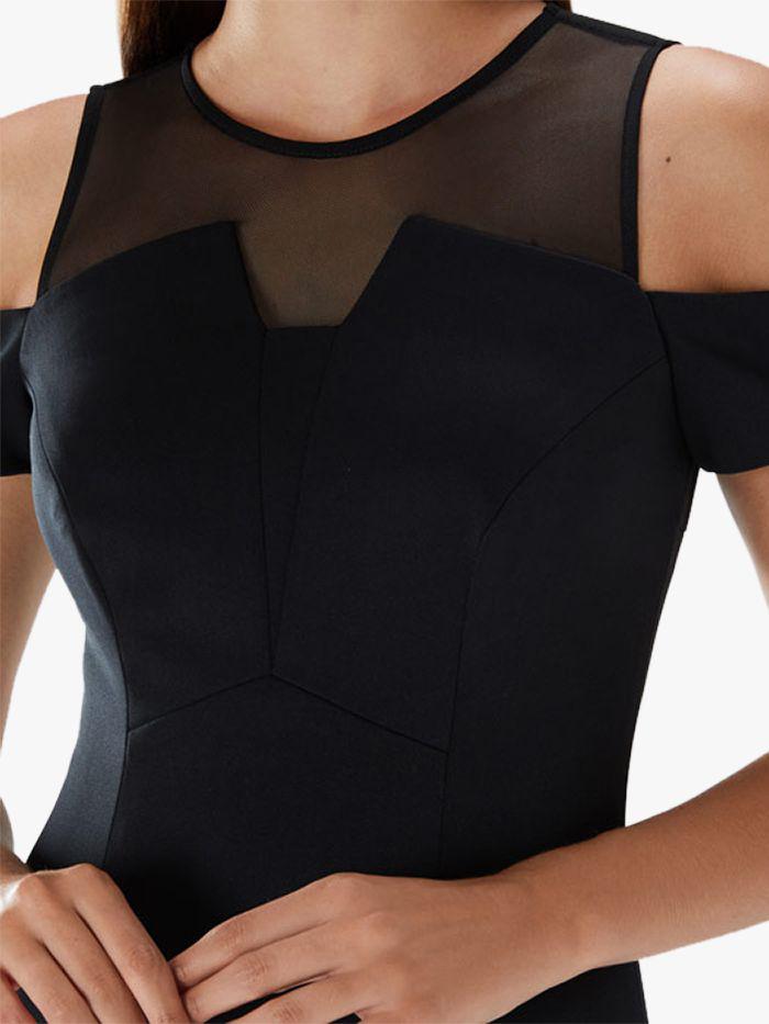 lorna fishtail maxi dress