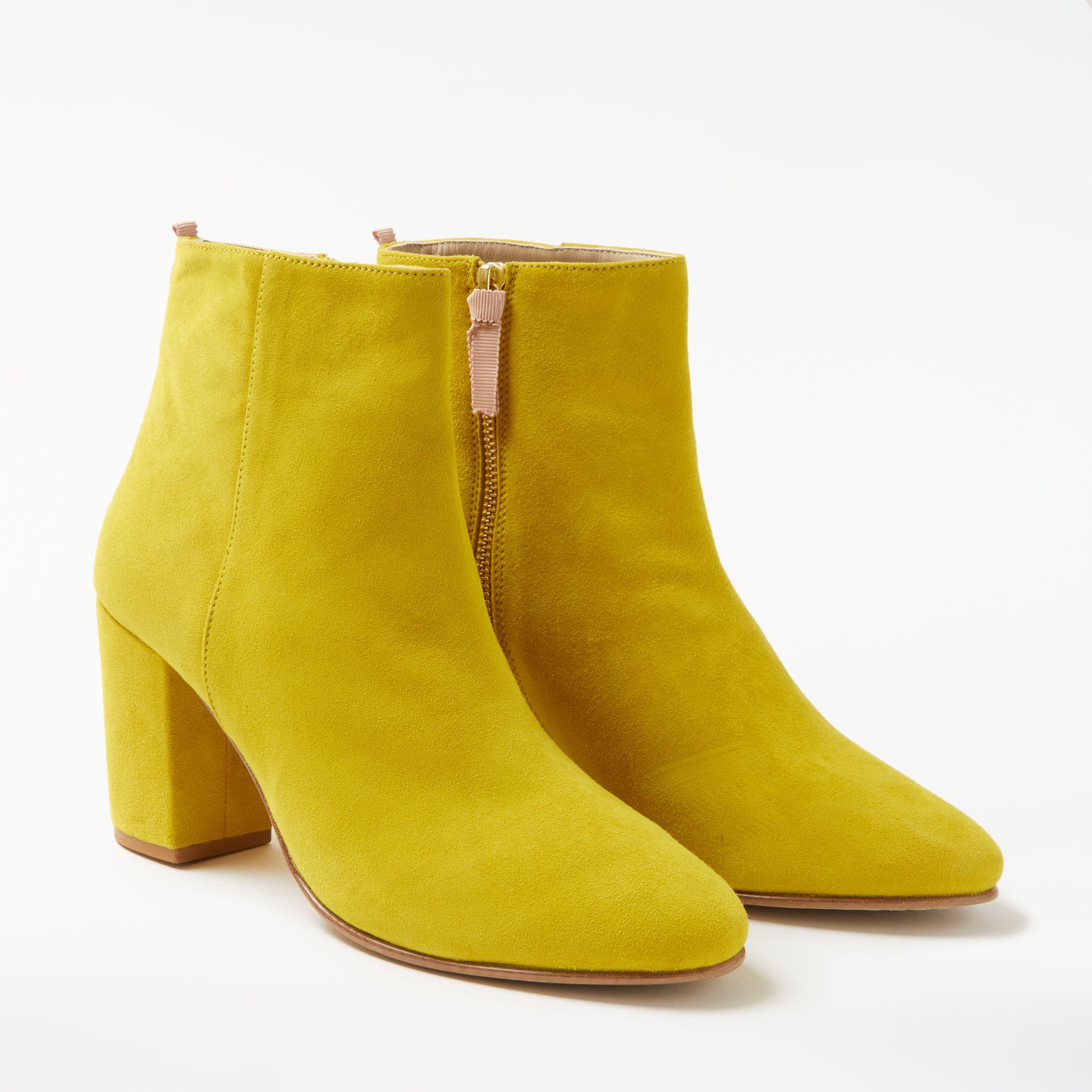 boden yellow boots