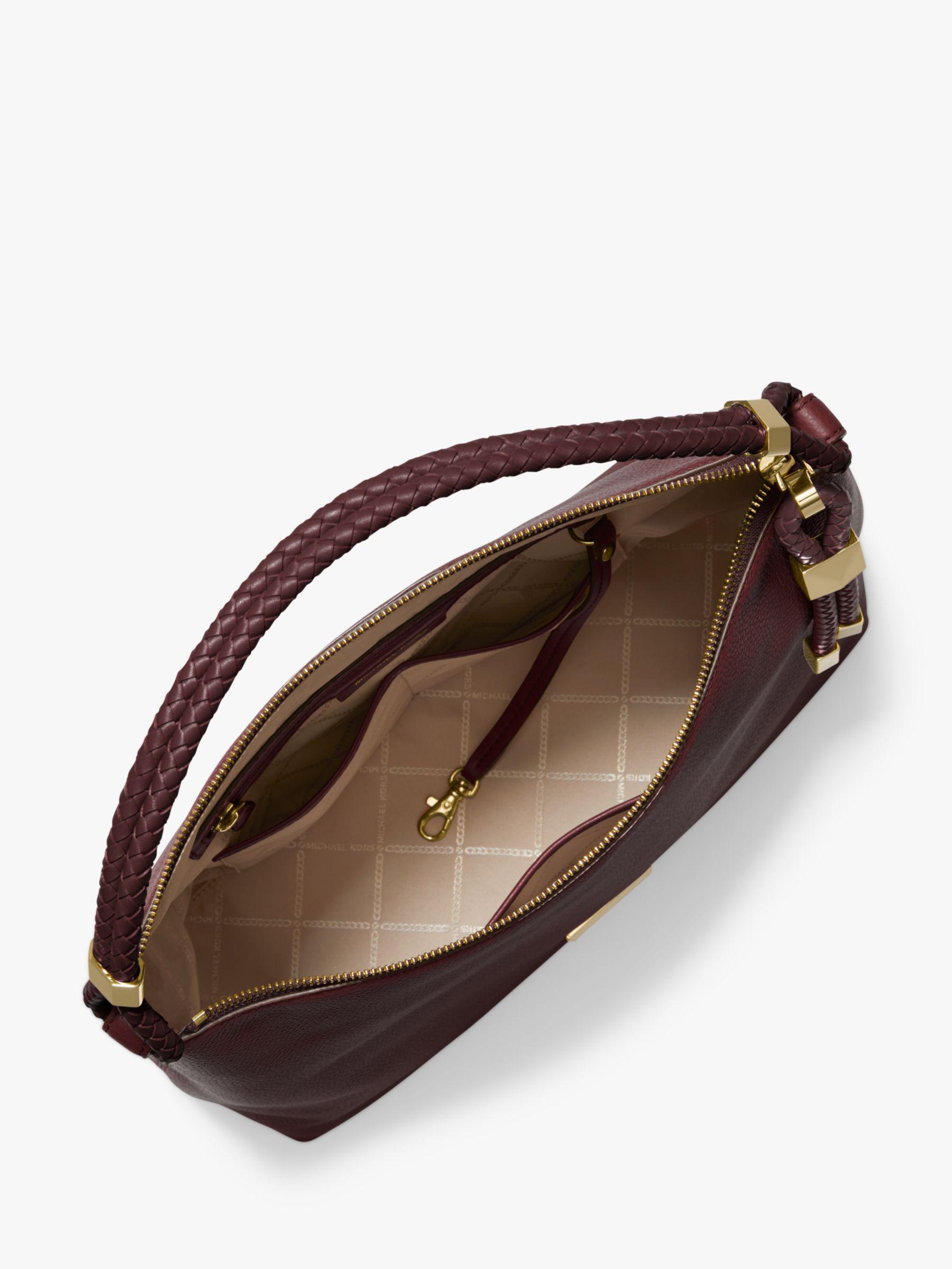 Michael kors lexington medium pebbled leather shop shoulder bag